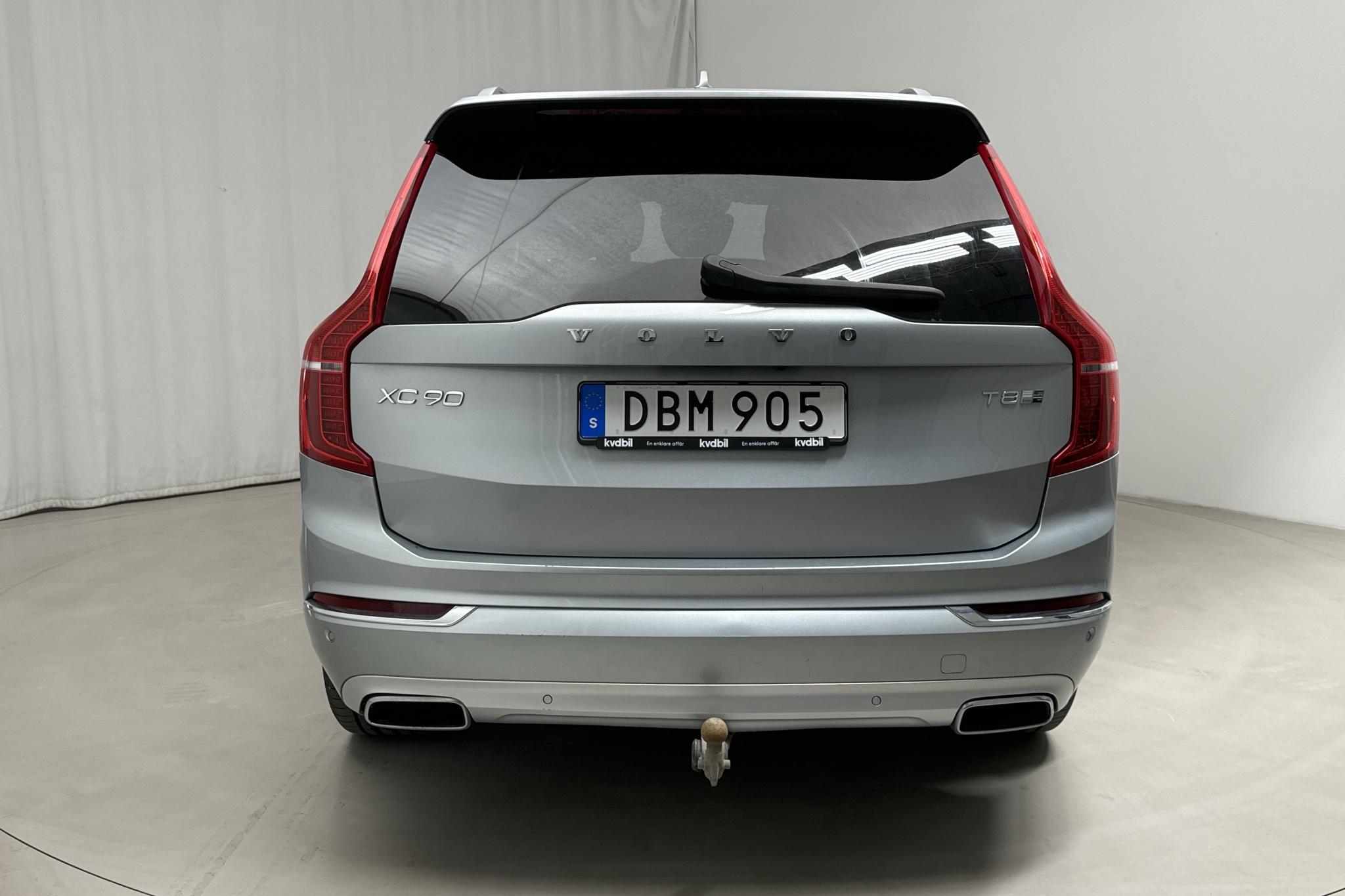 Volvo XC90 T8 AWD Twin Engine (390hk) - 98 910 km - Automatic - silver - 2019