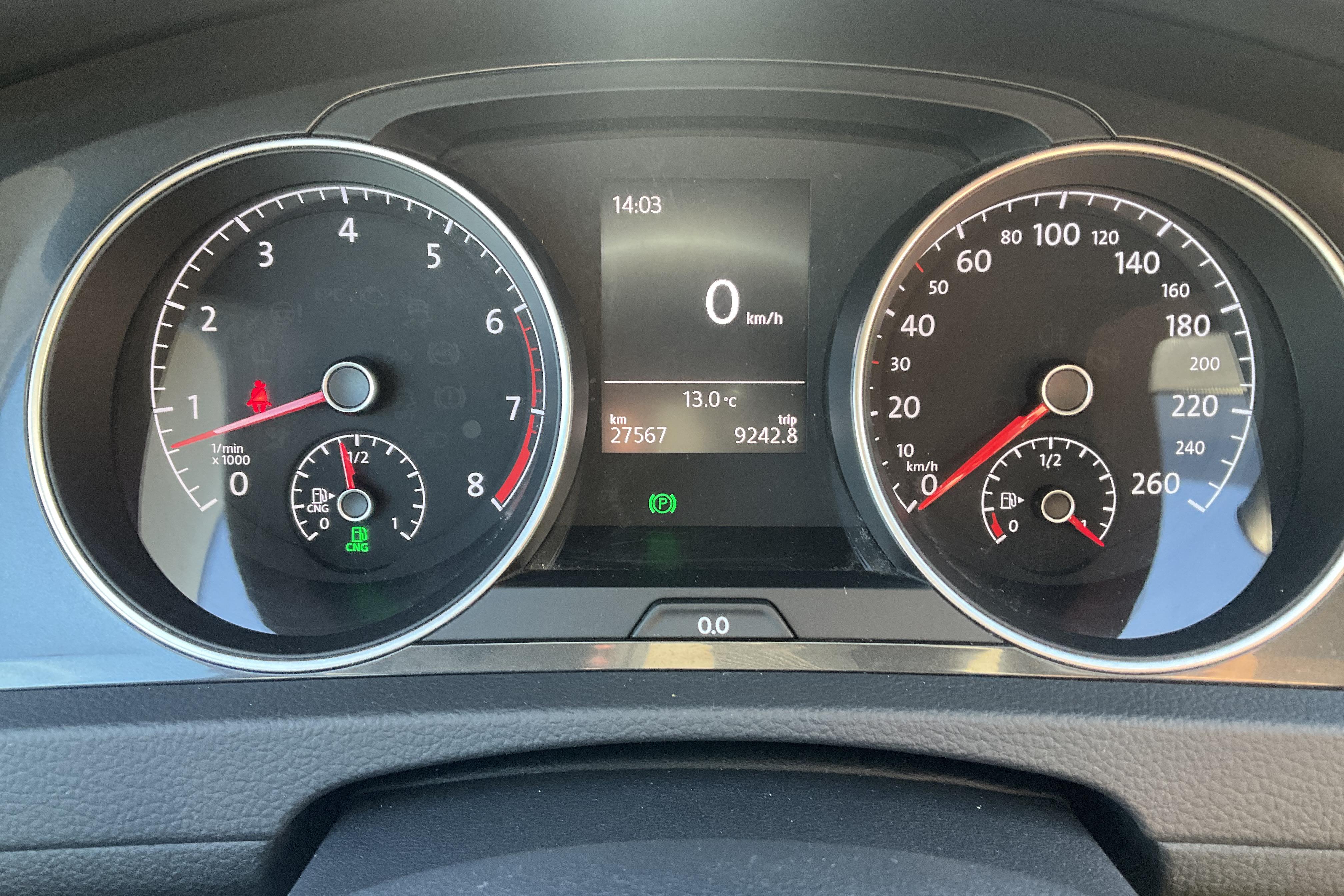 VW Golf VII 1.4 TGI 5dr (110hk) - 27 560 km - Käsitsi - punane - 2018