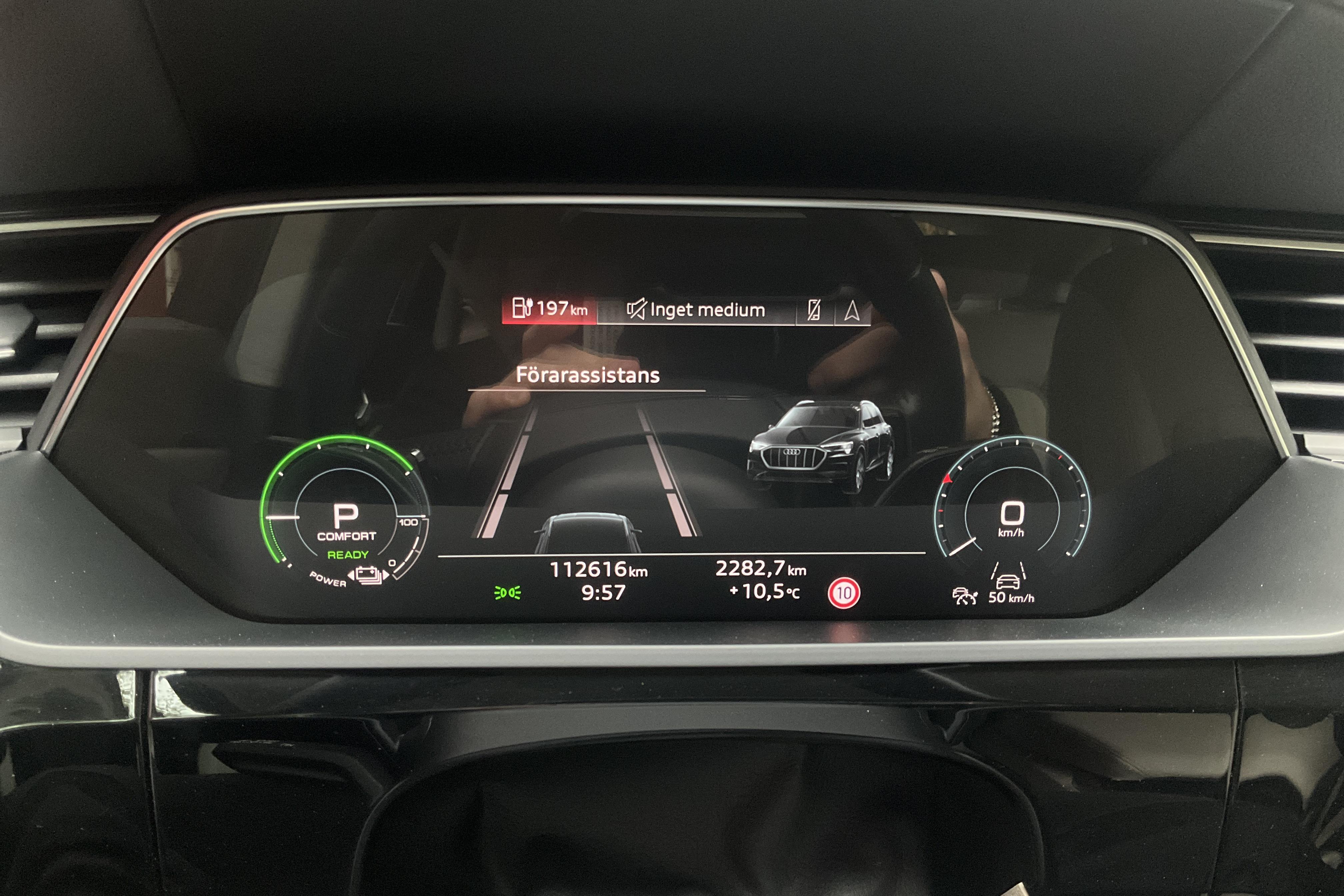 Audi e-tron Sportback 55 quattro 95 kWh (360hk) - 112 620 km - Automaattinen - musta - 2021