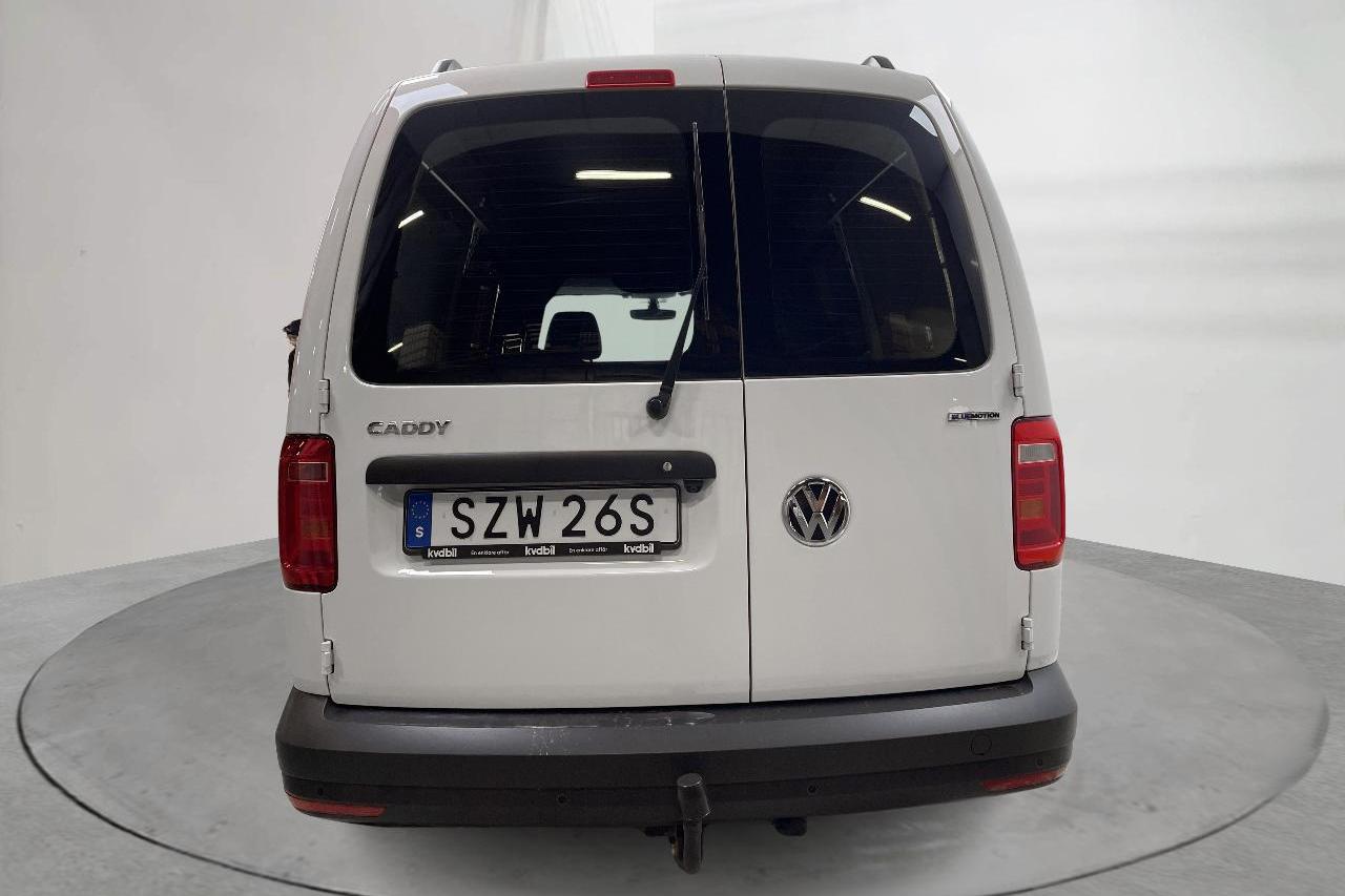 VW Caddy 1.4 TGI Maxi Skåp (110hk) - 21 340 km - Automaatne - valge - 2019