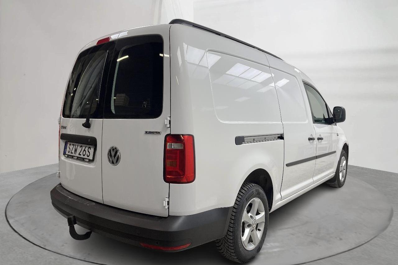 VW Caddy 1.4 TGI Maxi Skåp (110hk) - 21 340 km - Automaatne - valge - 2019