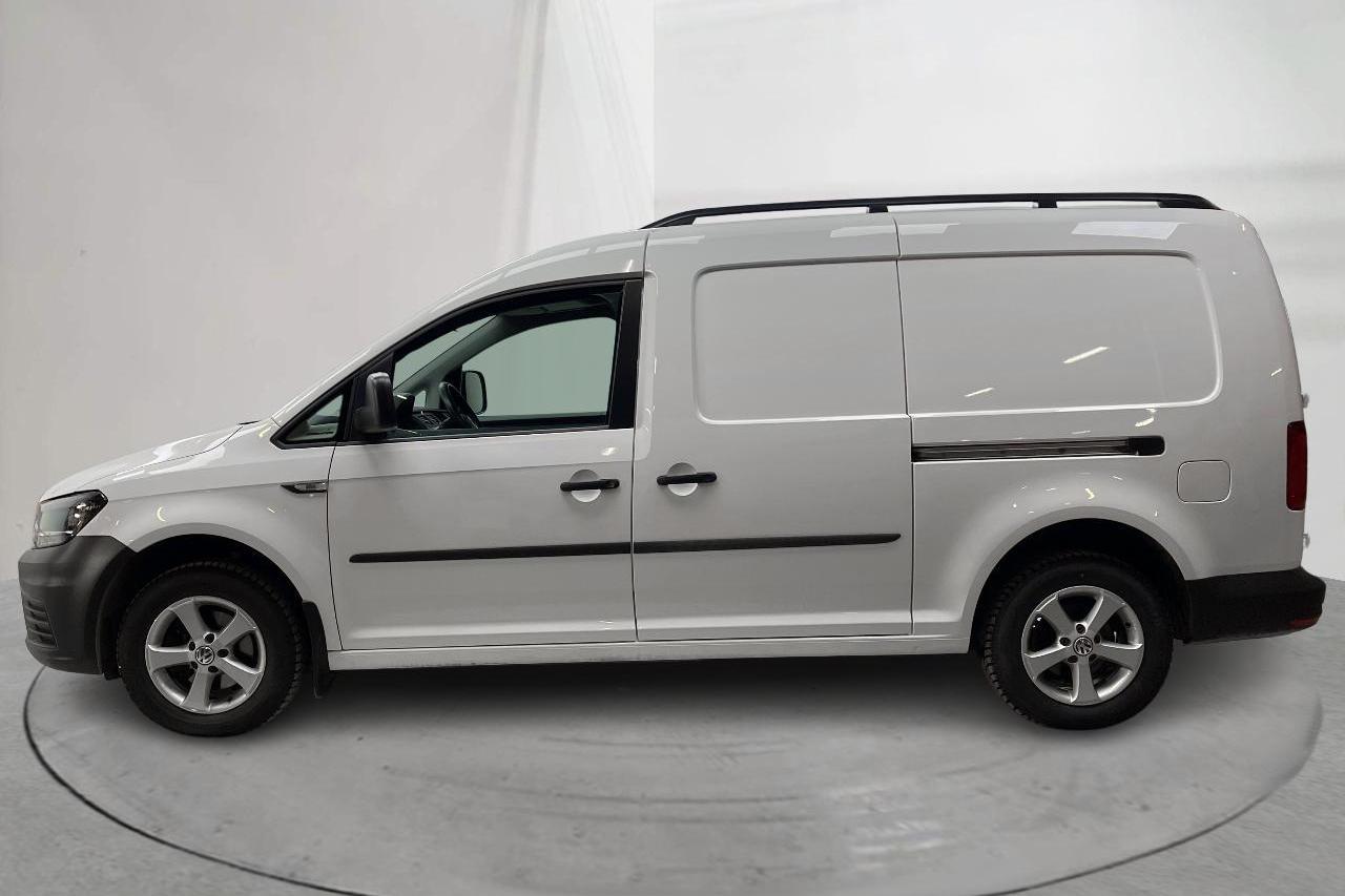 VW Caddy 1.4 TGI Maxi Skåp (110hk) - 21 340 km - Automaatne - valge - 2019