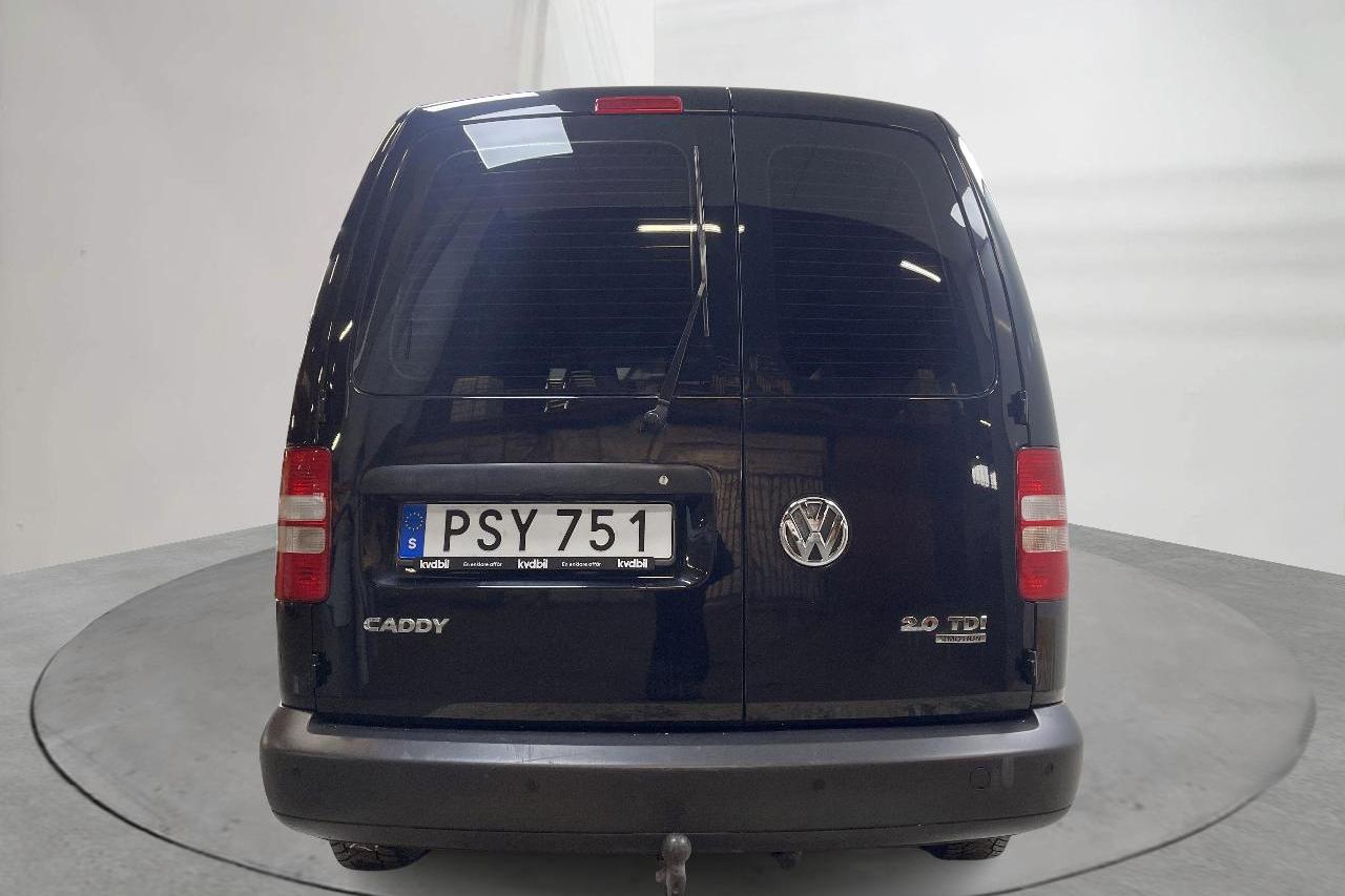 VW Caddy 2.0 TDI Maxi Skåp 4-motion (110hk) - 60 780 km - Manualna - czarny - 2014