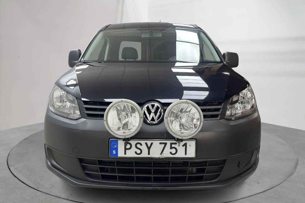 VW Caddy 2.0 TDI Maxi Skåp 4-motion (110hk) - 60 780 km - Manualna - czarny - 2014