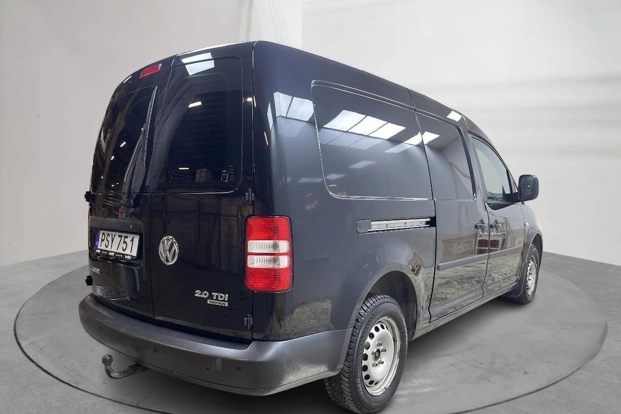 VW Caddy 2.0 TDI Maxi Skåp 4-motion (110hk) - 60 780 km - Manualna - czarny - 2014