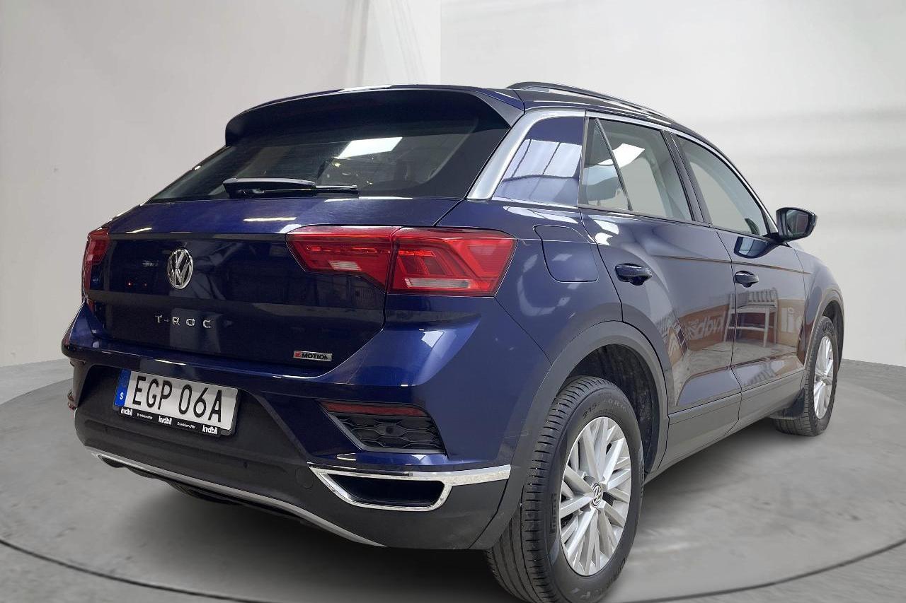 VW T-Roc 2.0 TDI 4MOTION (150hk) - 16 605 mil - Automat - blå - 2019