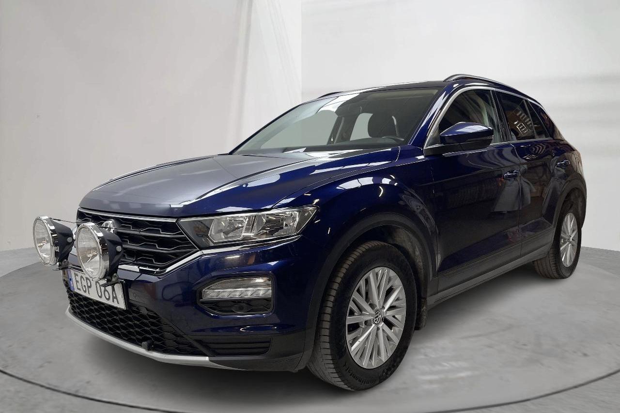 VW T-Roc 2.0 TDI 4MOTION (150hk) - 166 050 km - Automatyczna - niebieski - 2019