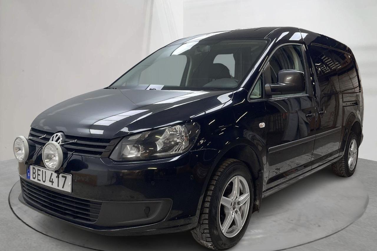 VW Caddy 2.0 TDI Maxi Skåp 4-motion (110hk) - 152 000 km - Manual - black - 2014