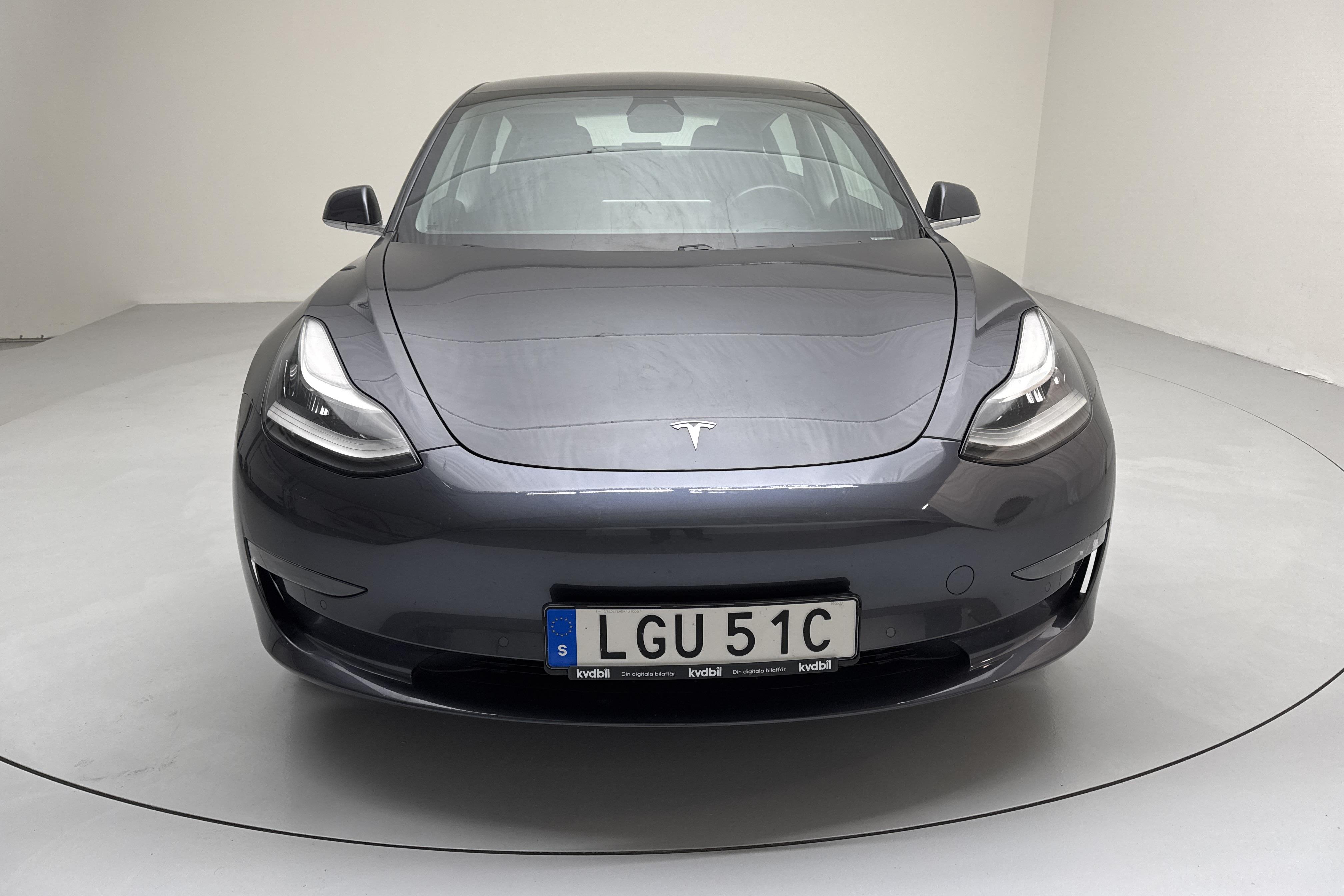 Tesla Model 3 Long Range RWD - 65 000 km - Automatyczna - szary - 2019