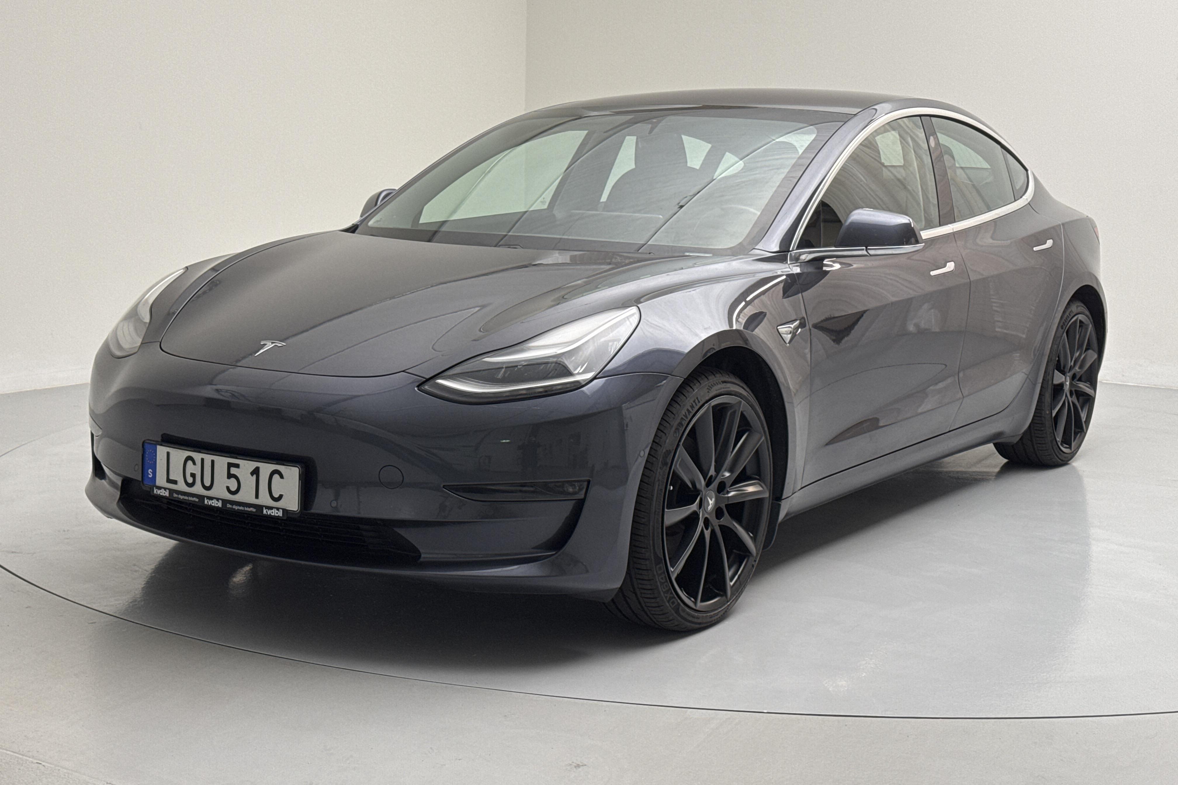 Tesla Model 3 Long Range RWD - 65 000 km - Automaatne - hall - 2019