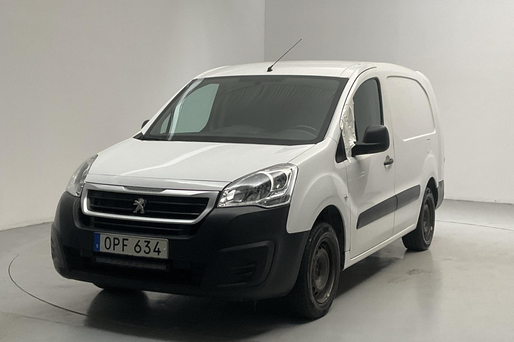 Peugeot Partner 1.6 BlueHDI Skåp (100hk) - 174 520 km - Manual - white - 2016