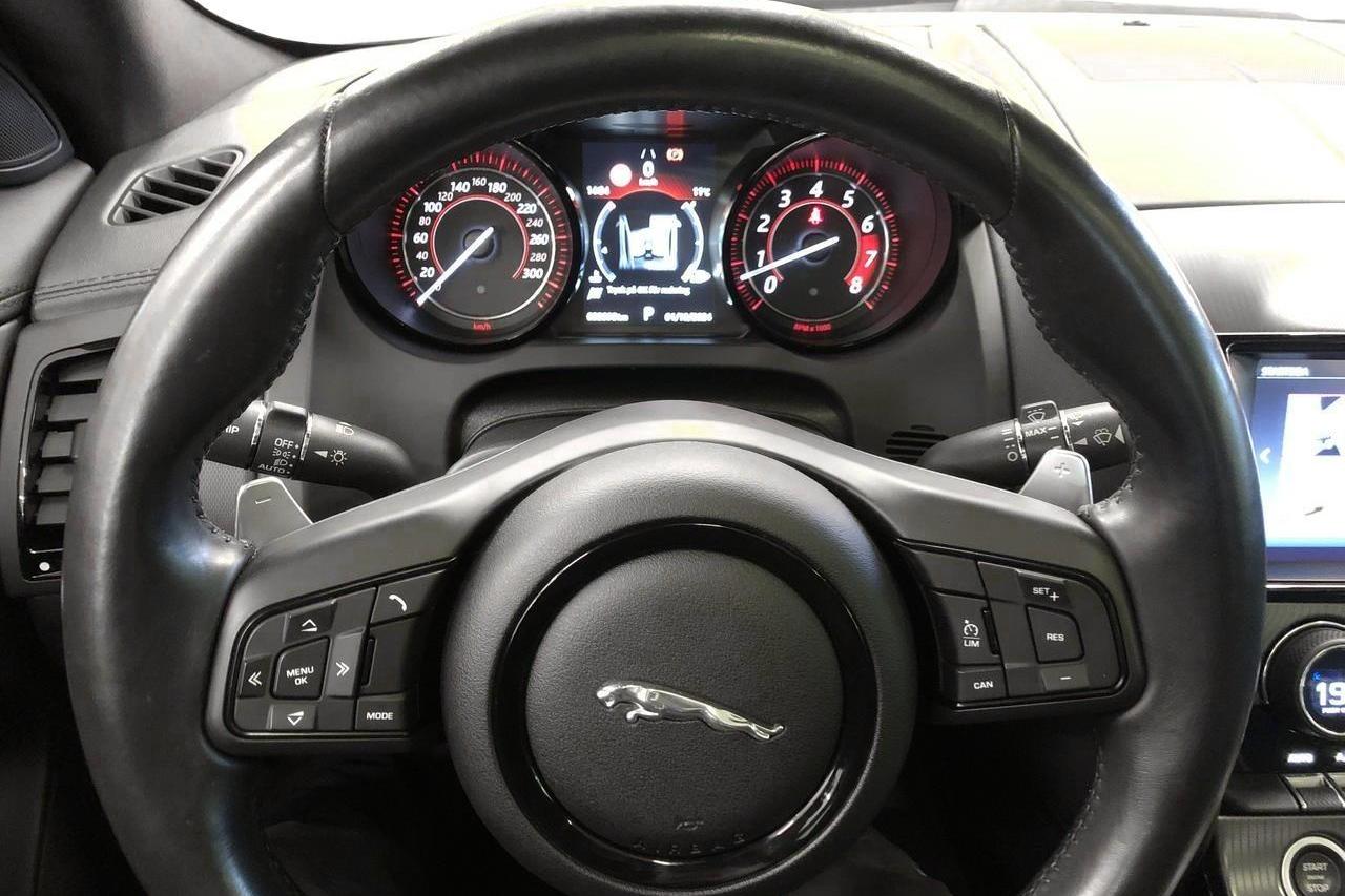 Jaguar Jaguar F-Type P300 - 33 590 km - Automatic - Dark Grey - 2018