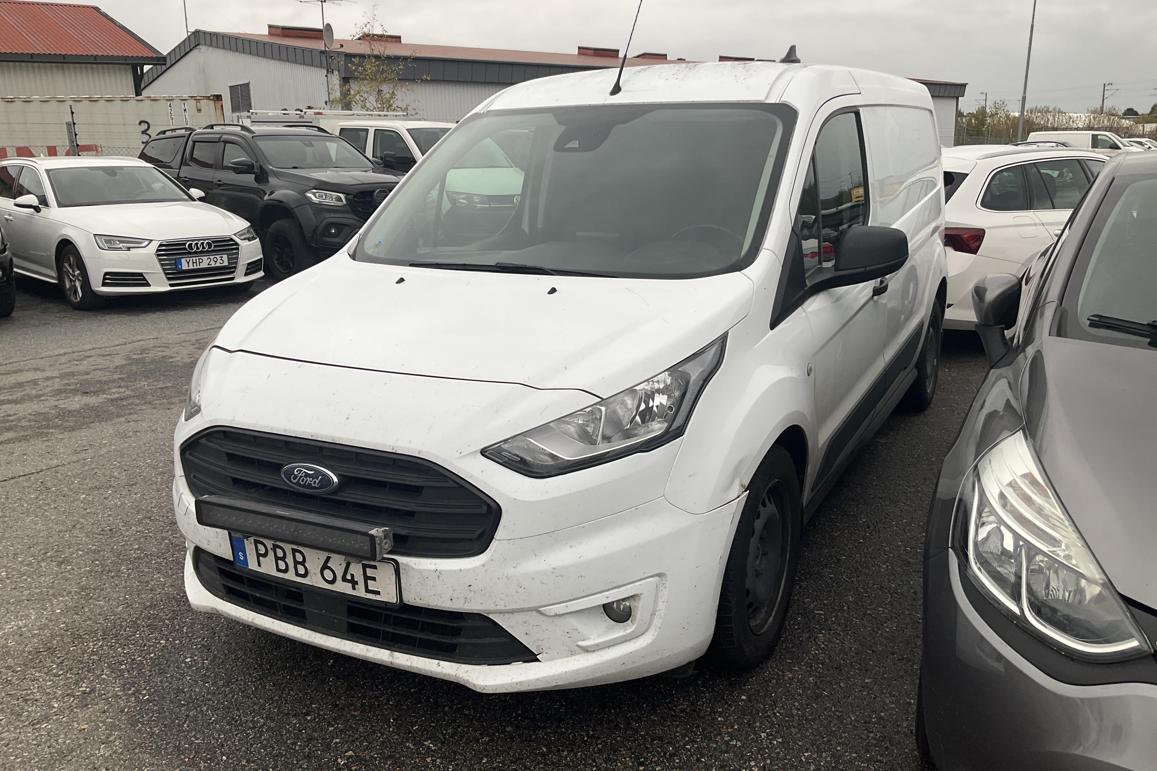 Ford Transit Connect 1.5 EcoBlue (100hk) - 214 640 km - Automaatne - valge - 2022