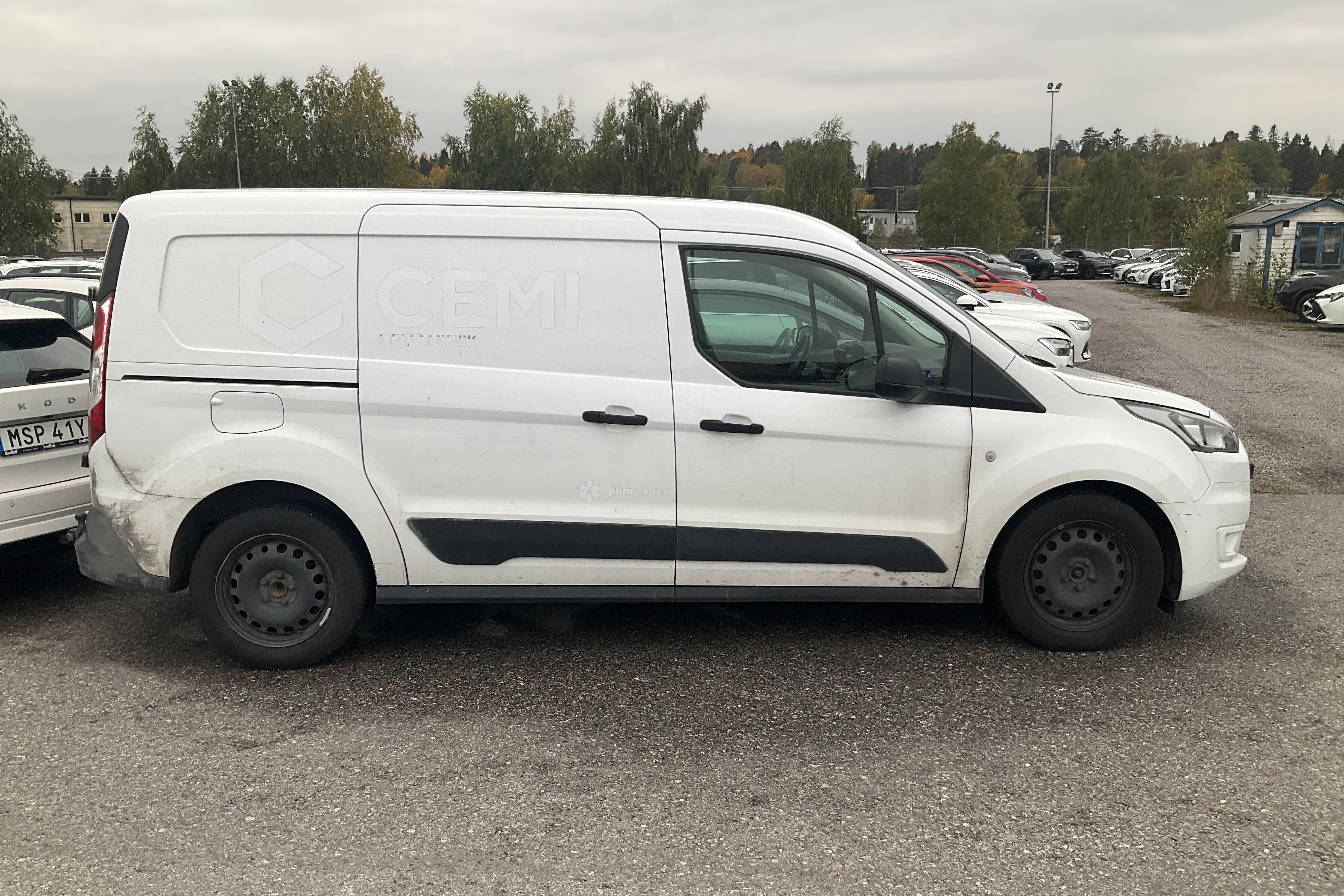 Ford Transit Connect 1.5 EcoBlue (100hk) - 21 464 mil - Automat - vit - 2022