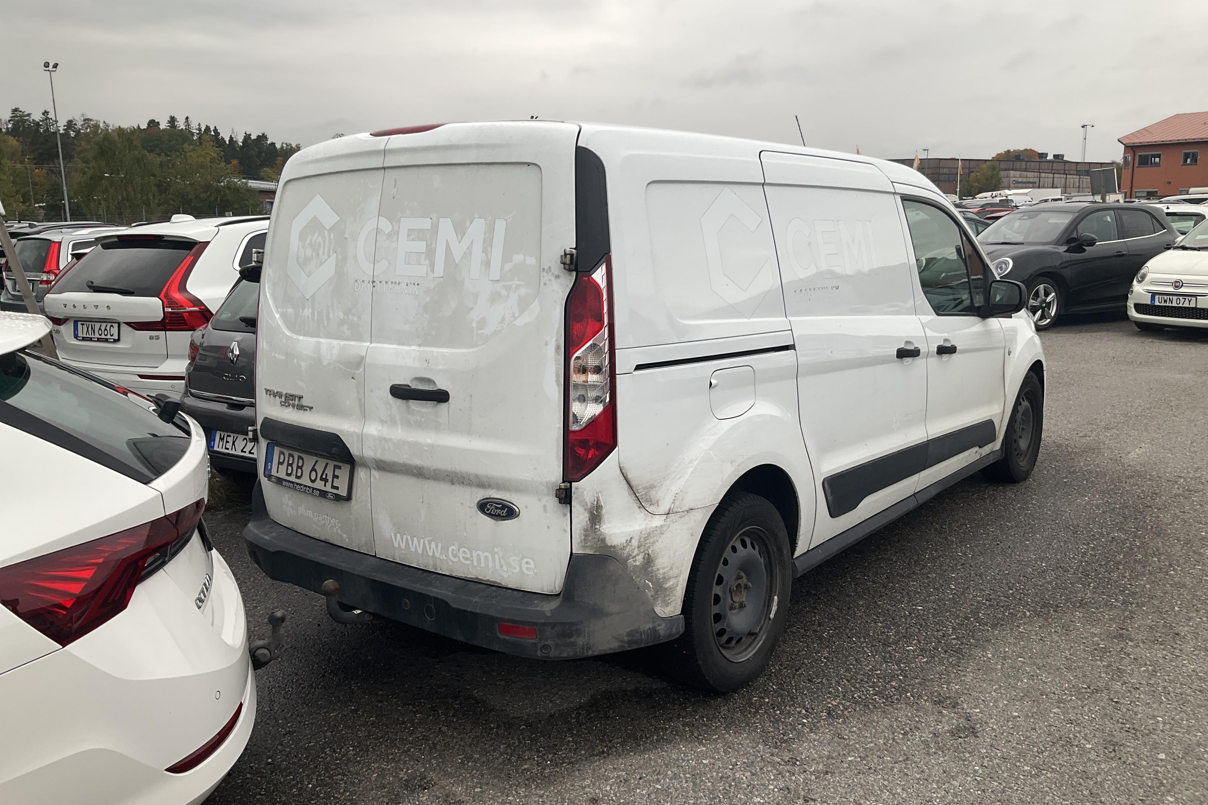 Ford Transit Connect 1.5 EcoBlue (100hk) - 214 640 km - Automatyczna - biały - 2022