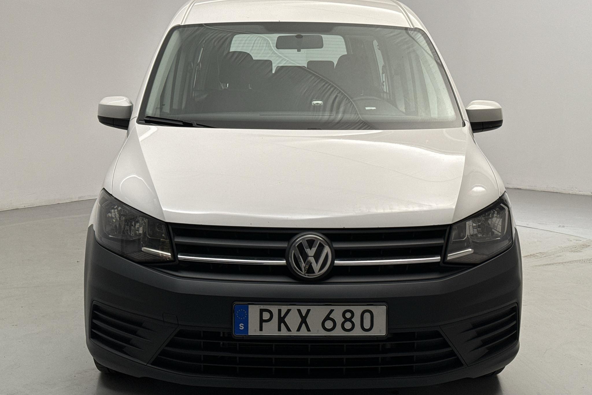 VW Caddy Life Maxi 2.0 TDI (102hk) - 165 420 km - Automatyczna - biały - 2017