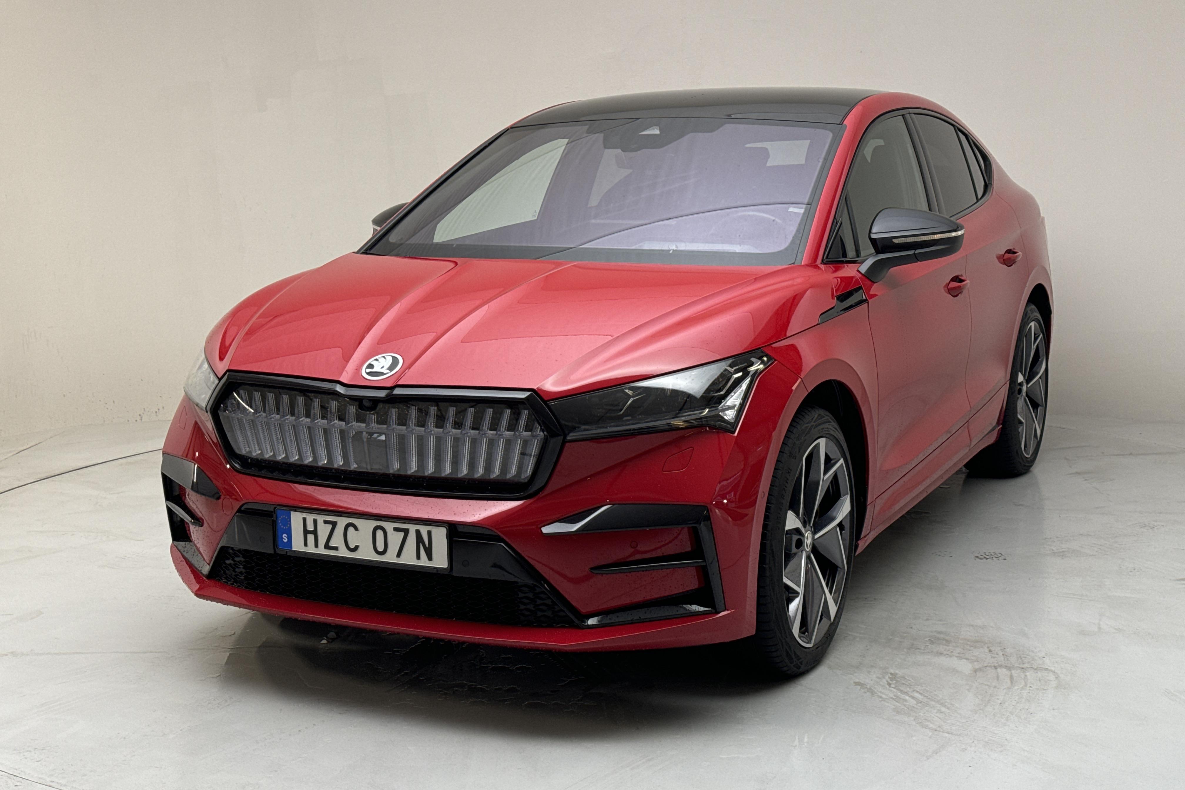 Skoda Enyaq RS Coupé iV (299hk) - 69 410 km - Automatyczna - czerwony - 2022