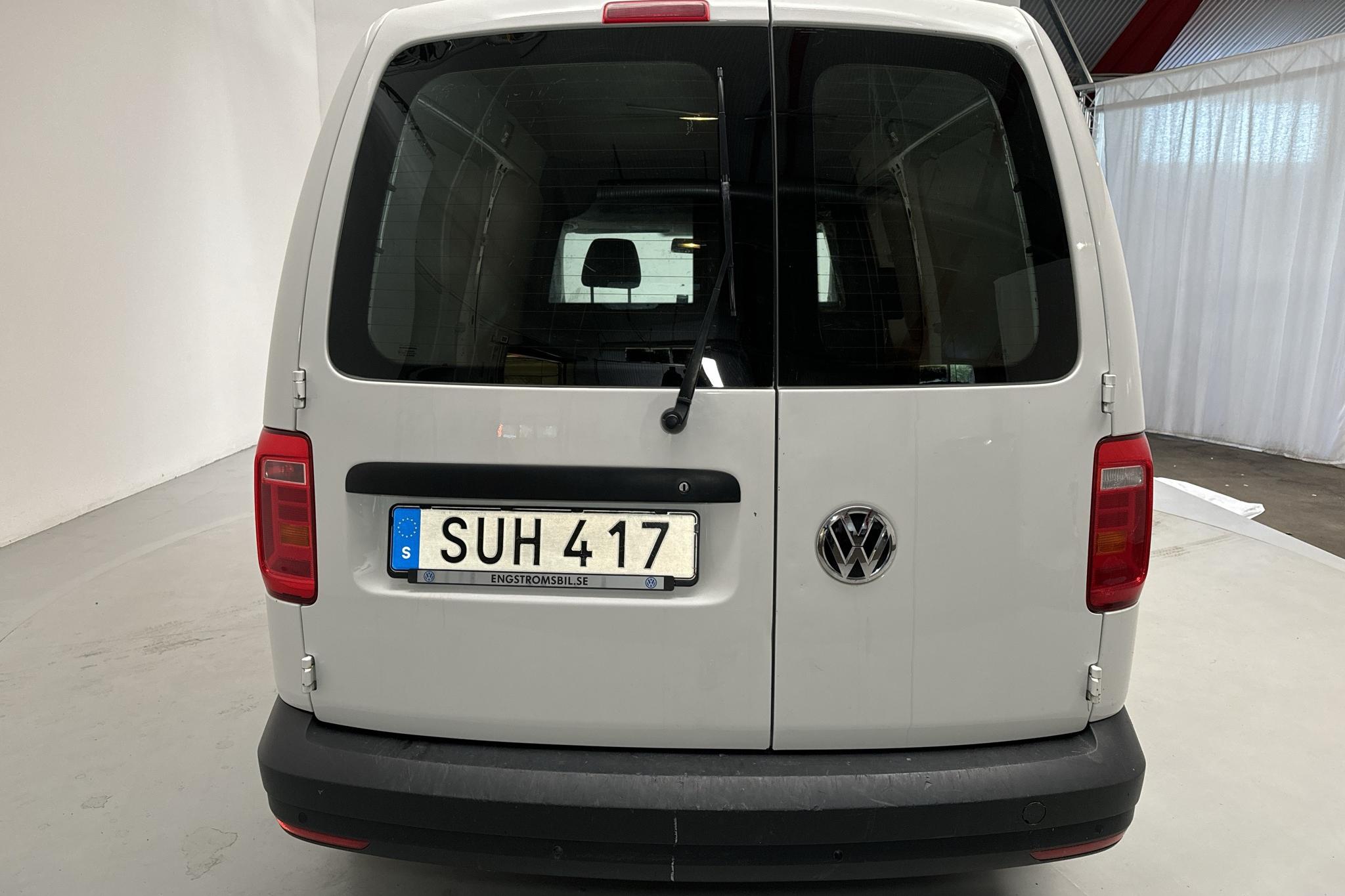 VW Caddy 1.4 TGI Maxi Skåp (110hk) - 103 620 km - Manualna - biały - 2017