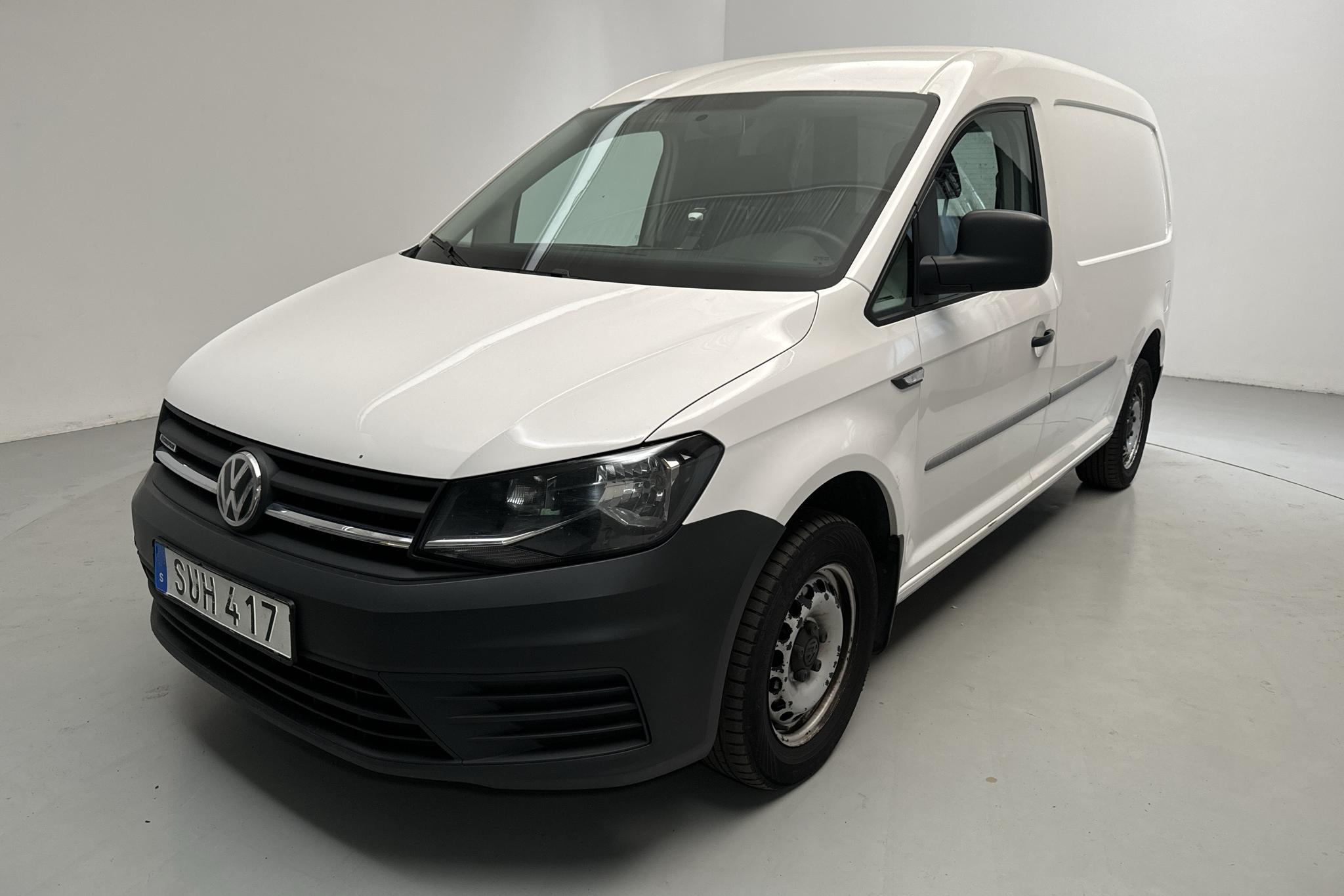 VW Caddy 1.4 TGI Maxi Skåp (110hk) - 103 620 km - Käsitsi - valge - 2017