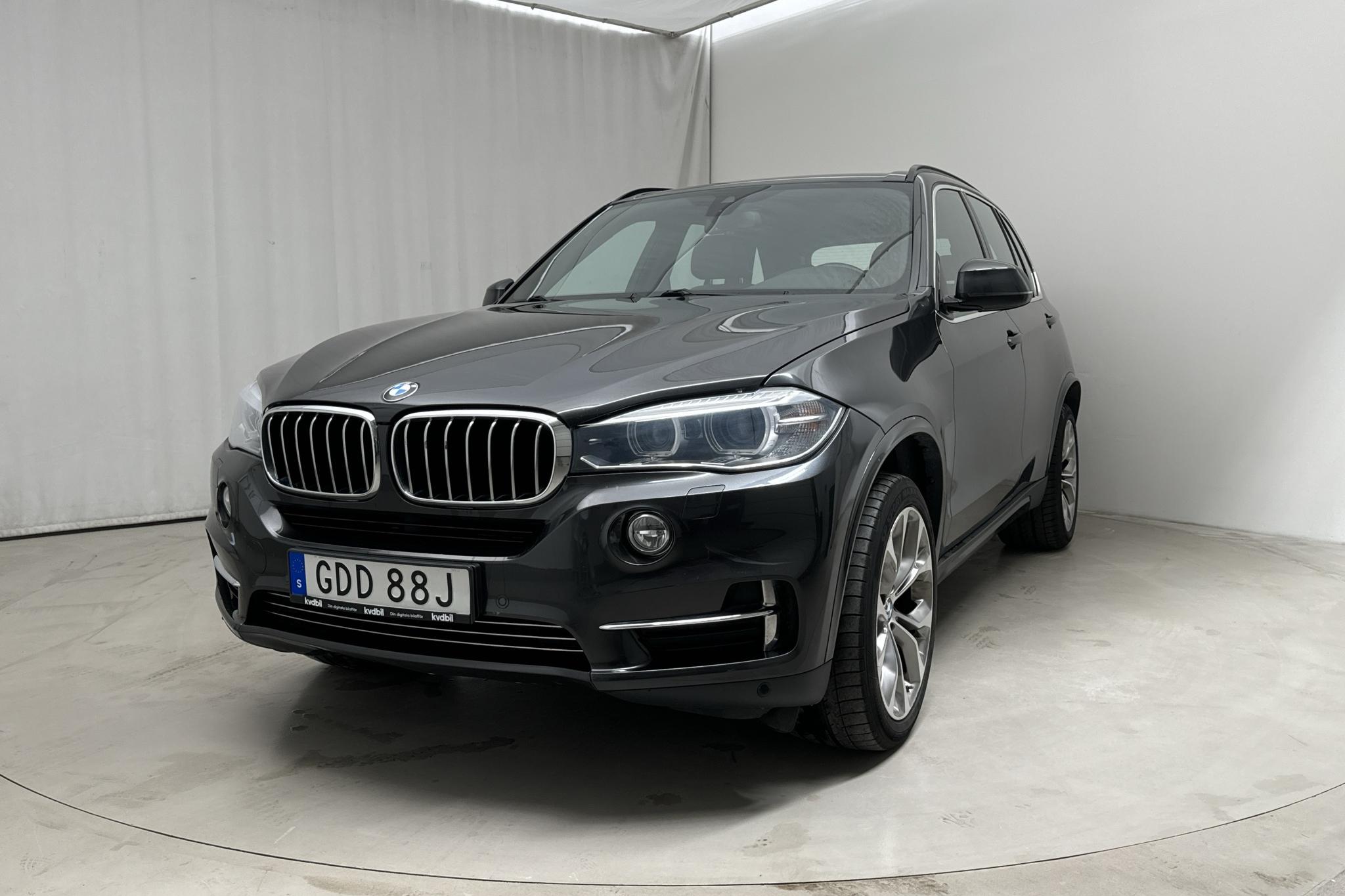 BMW X5 xDrive25d, F15 (218hk) - 177 960 km - Automaattinen - Dark Grey - 2015