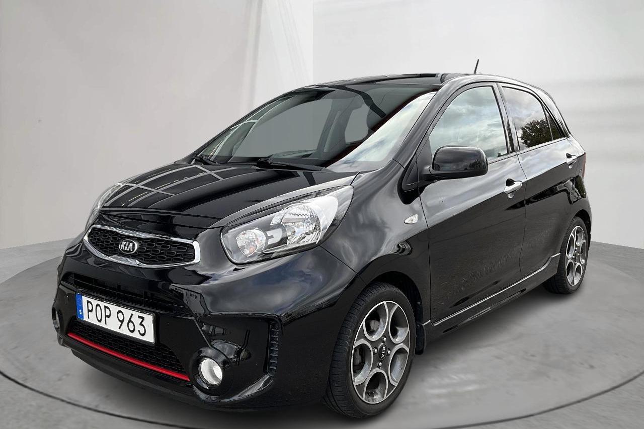 KIA Picanto 1.0 5dr (69hk) - 41 440 km - Manualna - czarny - 2017