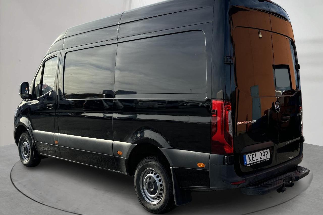 Mercedes Sprinter 317 CDI Skåp RWD (170hk) - 65 220 km - Automaattinen - musta - 2022