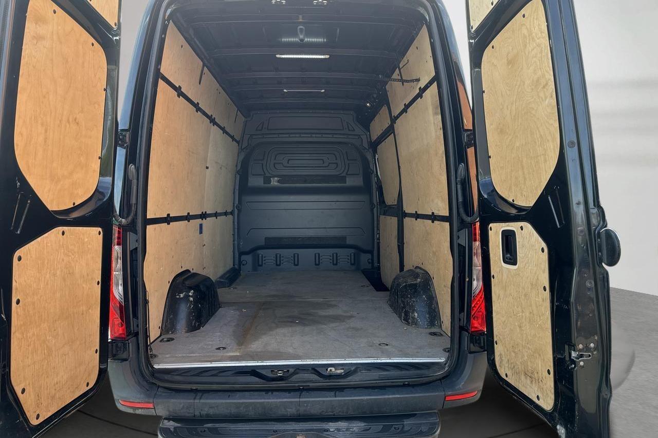 Mercedes Sprinter 317 CDI Skåp RWD (170hk) - 65 220 km - Automaattinen - musta - 2022