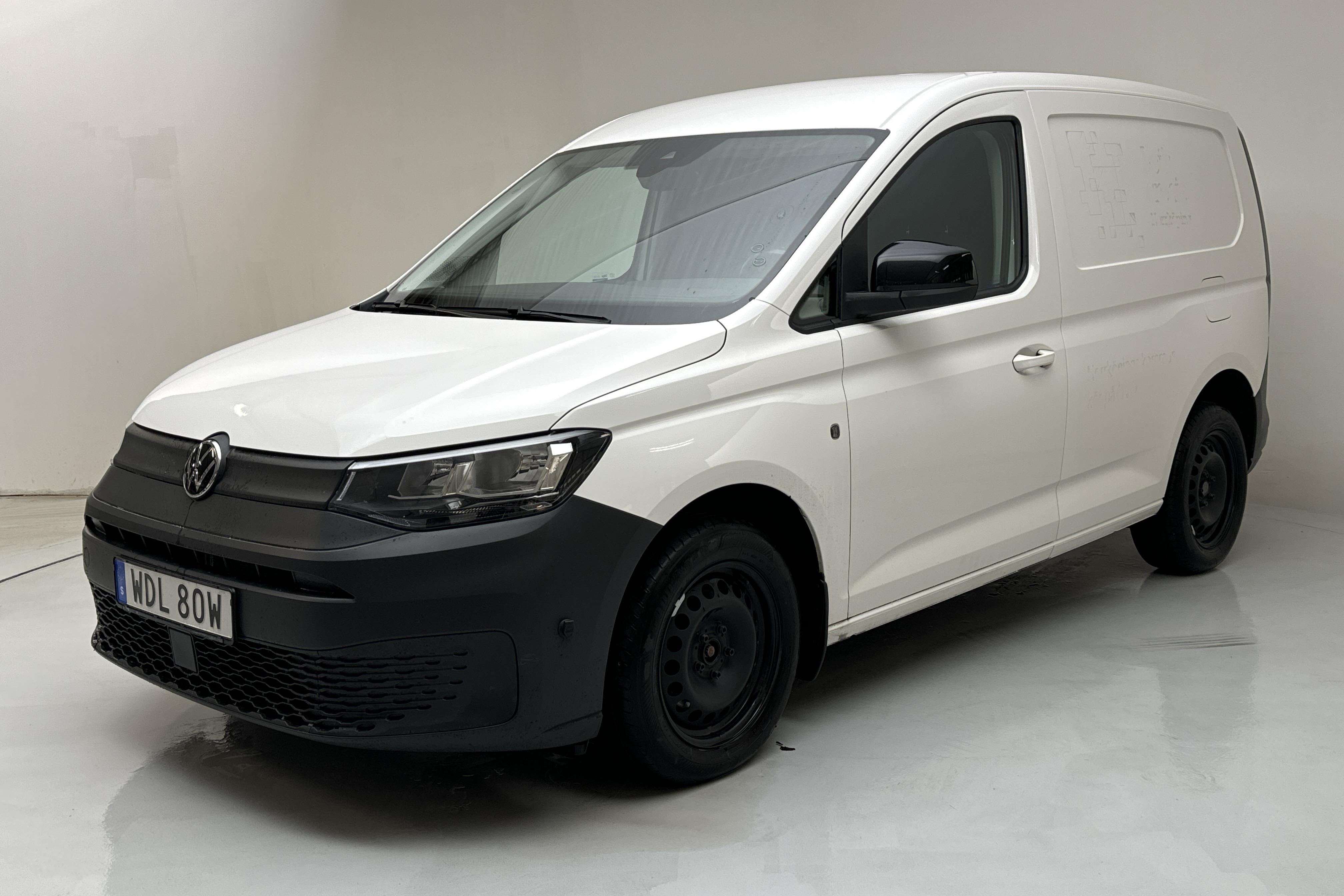 VW Caddy Cargo 2.0 TDI Skåp (122hk) - 97 970 km - Automaatne - valge - 2021