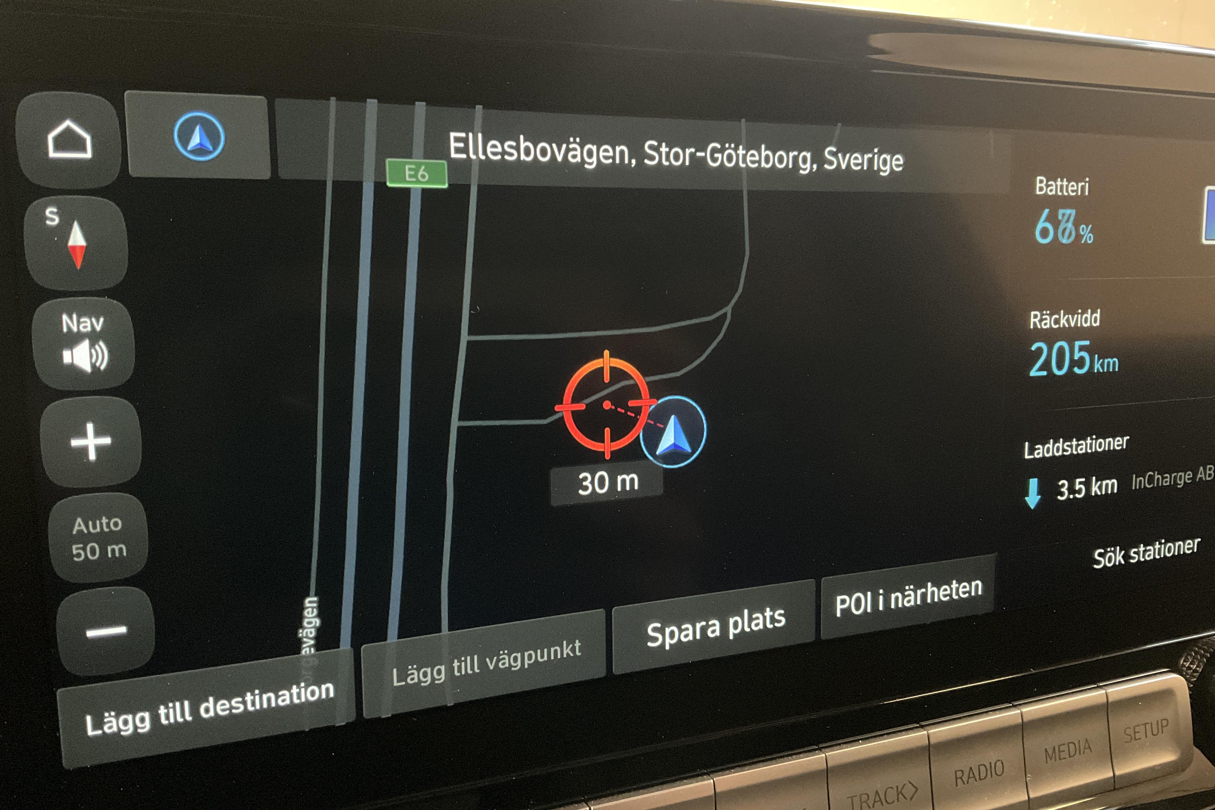 Hyundai Kona Electric Standard Range 39kWh (136hk) - 33 310 km - Automatic - red - 2021