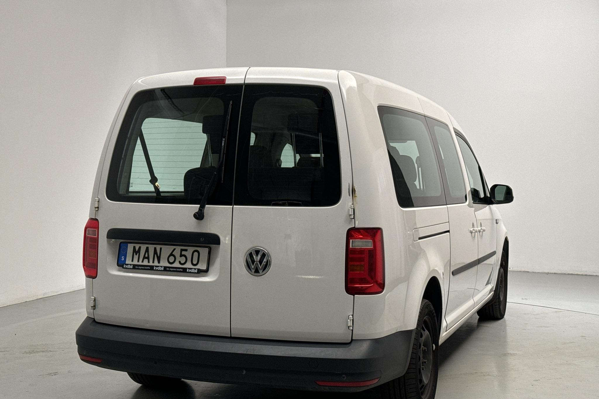 VW Caddy Life Maxi 1.4 TGI (110hk) - 148 130 km - Manuaalinen - valkoinen - 2016