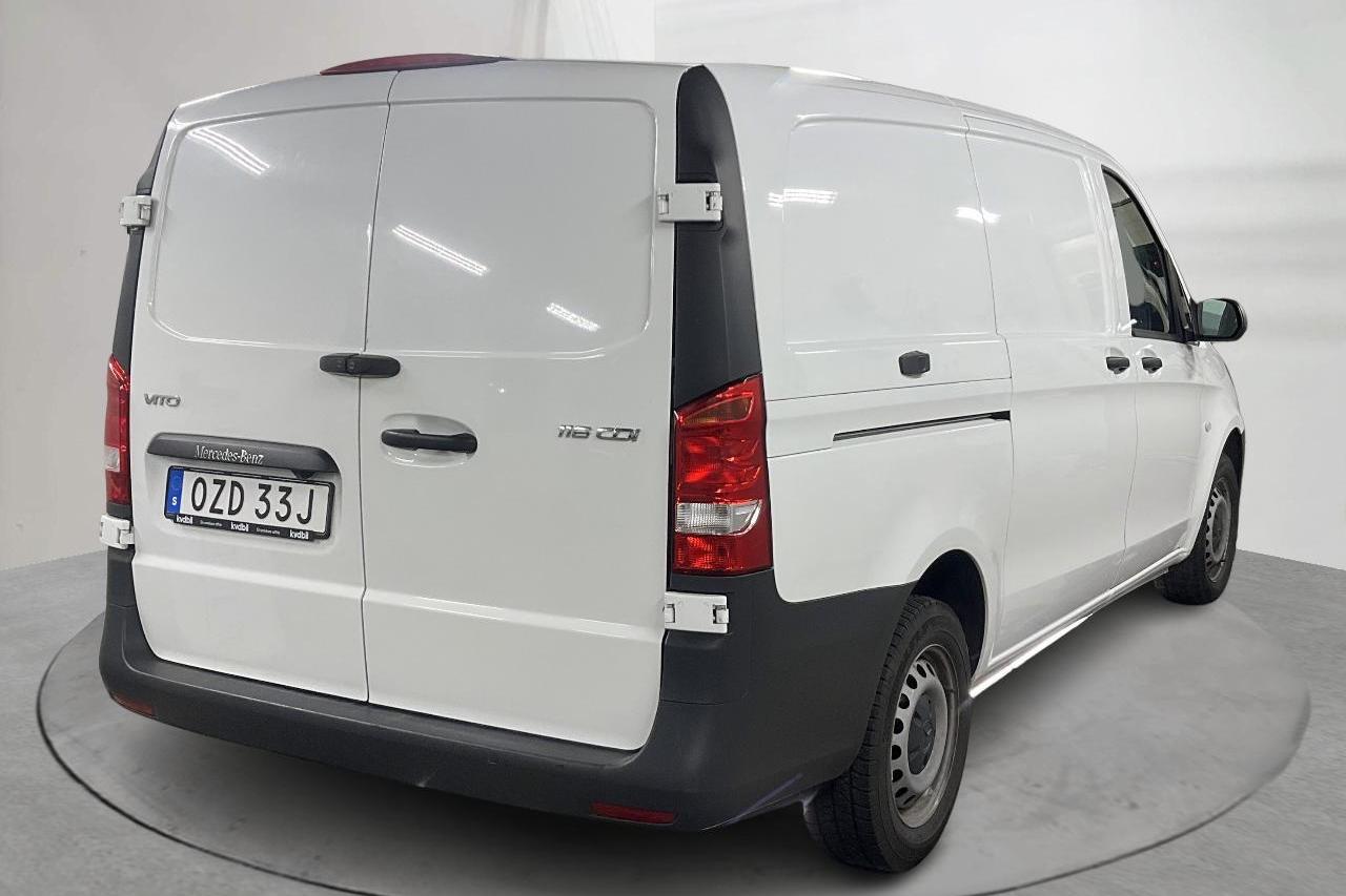 Mercedes Vito 116 CDI W640 (163hk) - 63 760 km - Automatyczna - biały - 2021