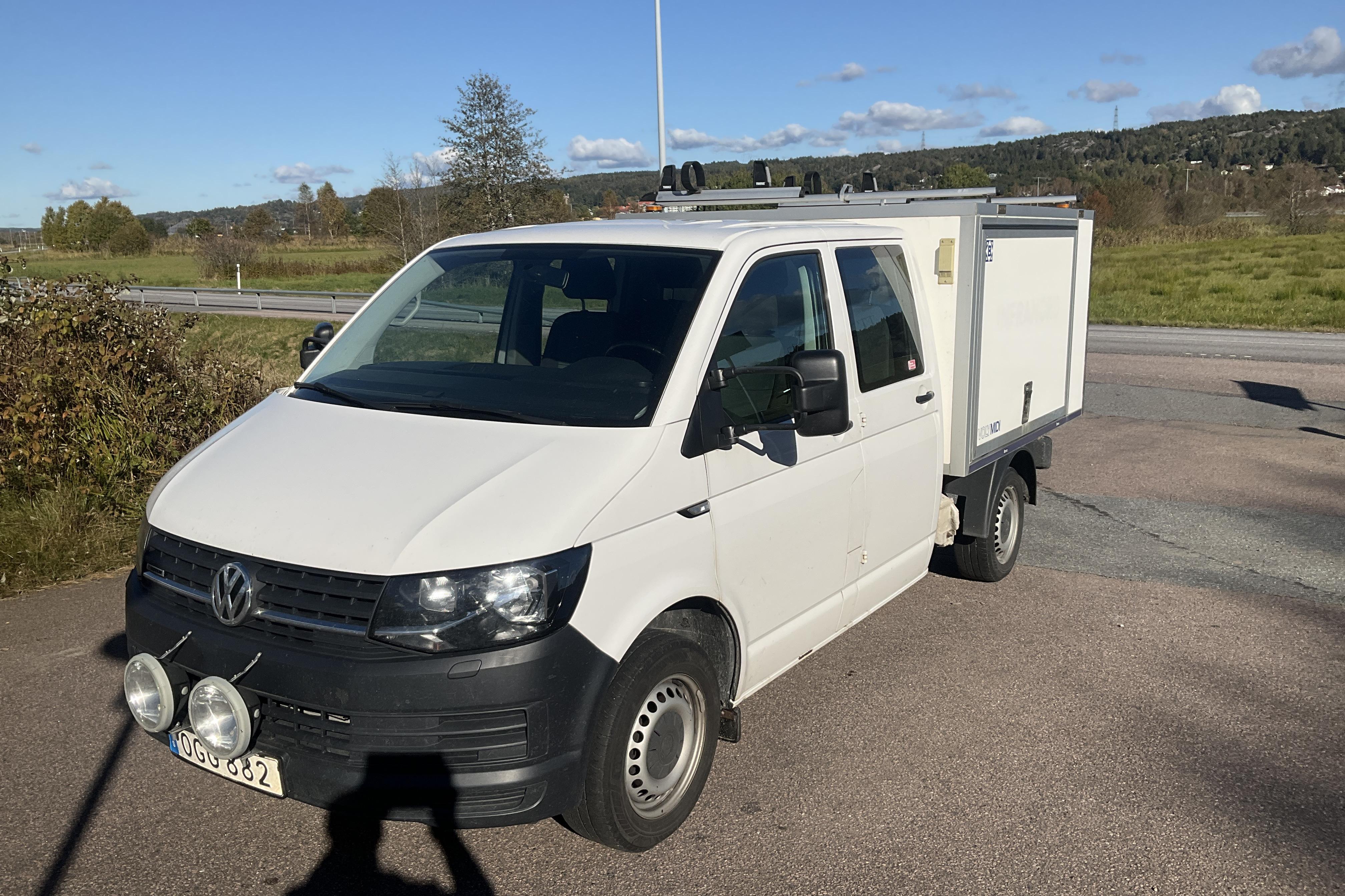 VW Transporter T6 2.0 TDI BMT 4MOTION (150hk) - 179 170 km - Manual - white - 2018