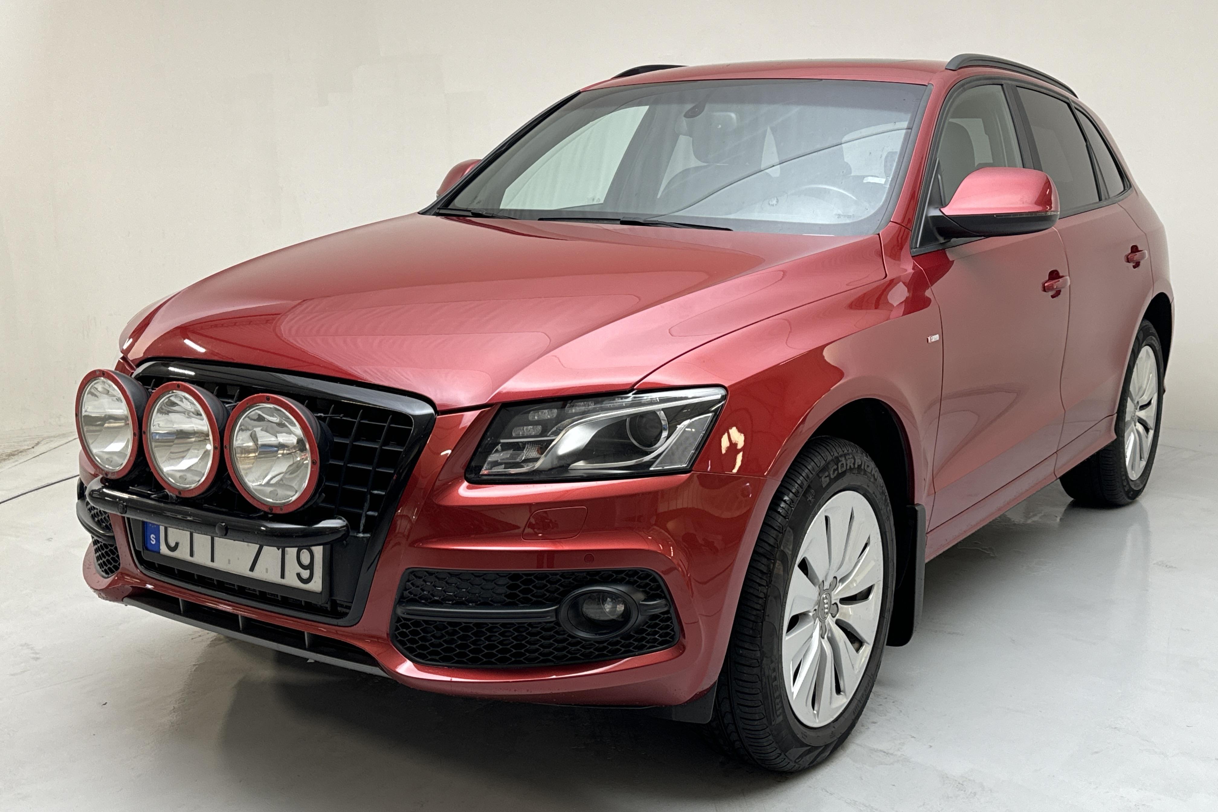 Audi Q5 3.0 TDI quattro (240hk) - 14 810 mil - Automat - Dark Red - 2012