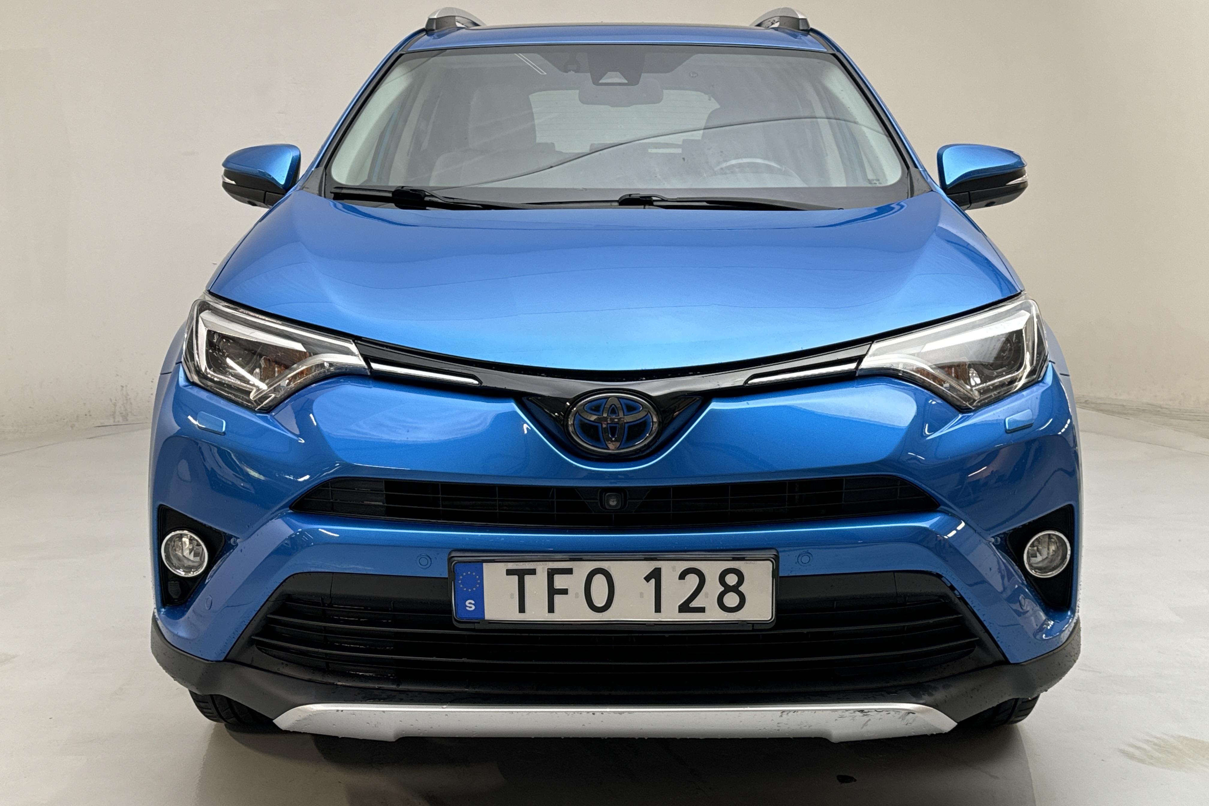 Toyota RAV4 2.5 HSD AWD (197hk) - 80 460 km - Automatyczna - niebieski - 2016