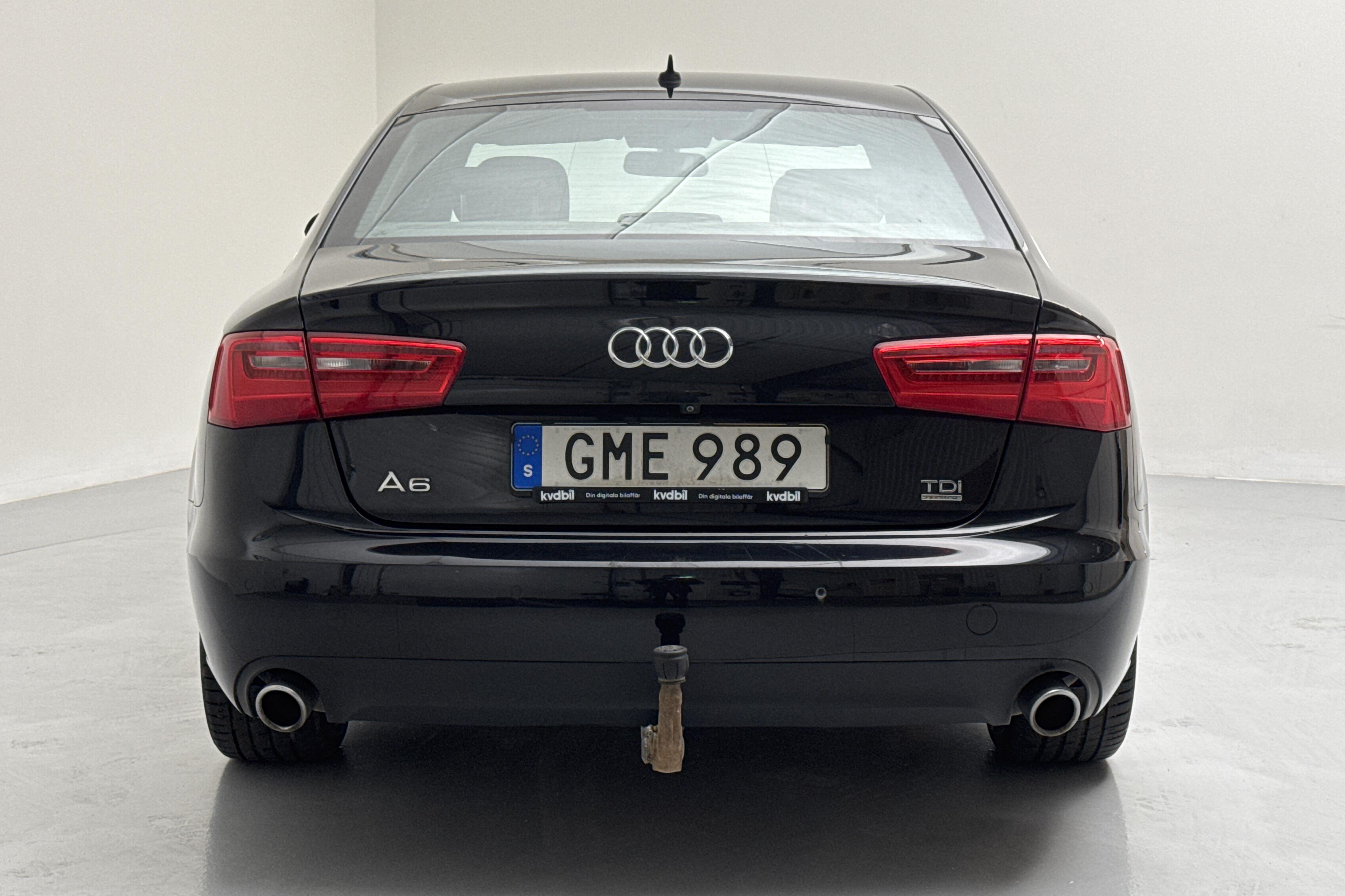 Audi A6 3.0 TDI quattro (204hk) - 195 010 km - Automaattinen - musta - 2014