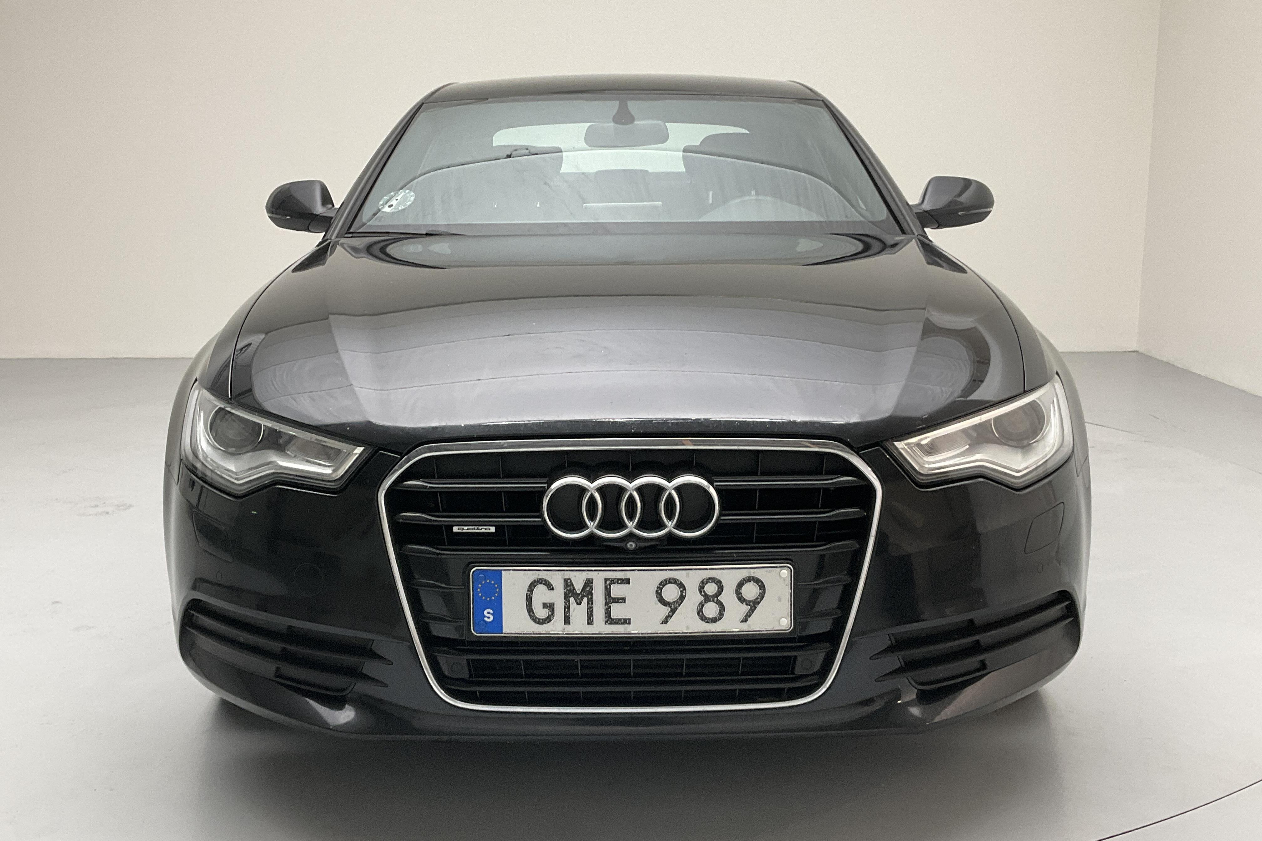 Audi A6 3.0 TDI quattro (204hk) - 195 010 km - Automatic - black - 2014