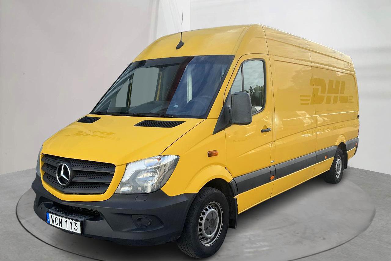 Mercedes Sprinter 314 CDI (143hk) - 316 810 km - Automatyczna - żółty - 2018