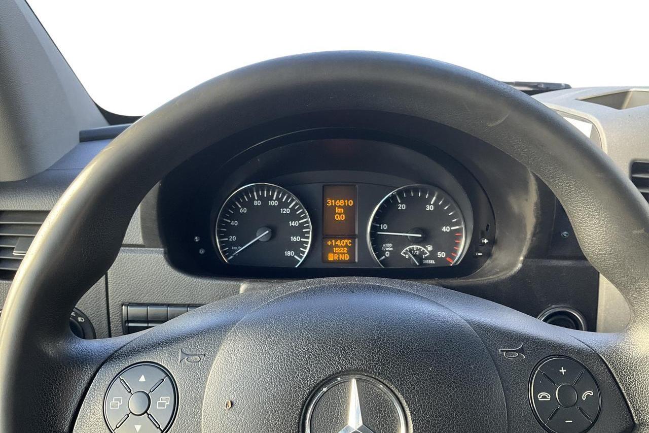 Mercedes Sprinter 314 CDI (143hk) - 316 810 km - Automatyczna - żółty - 2018