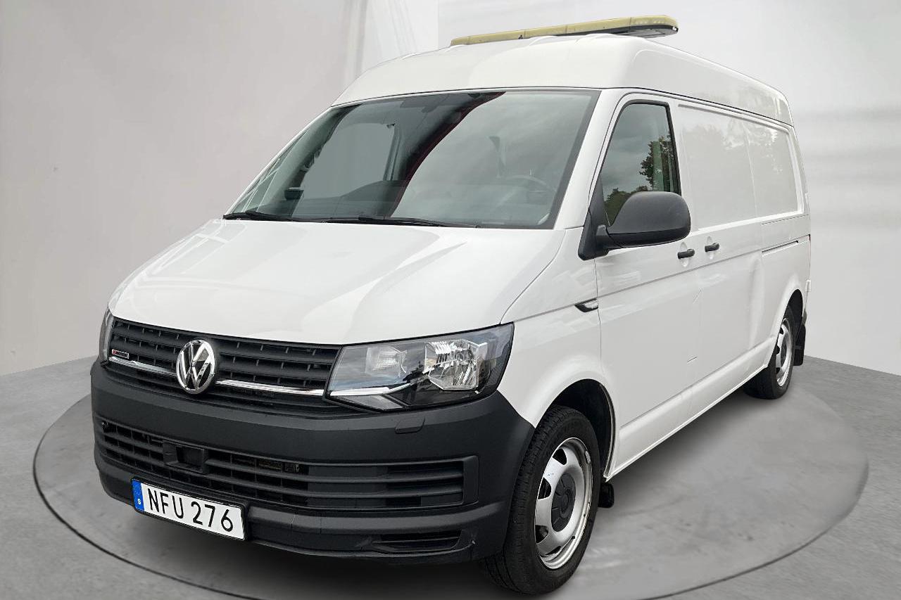 VW Transporter T6 2.0 TDI BMT Skåp 4MOTION (150hk) - 96 570 km - Automatyczna - biały - 2018