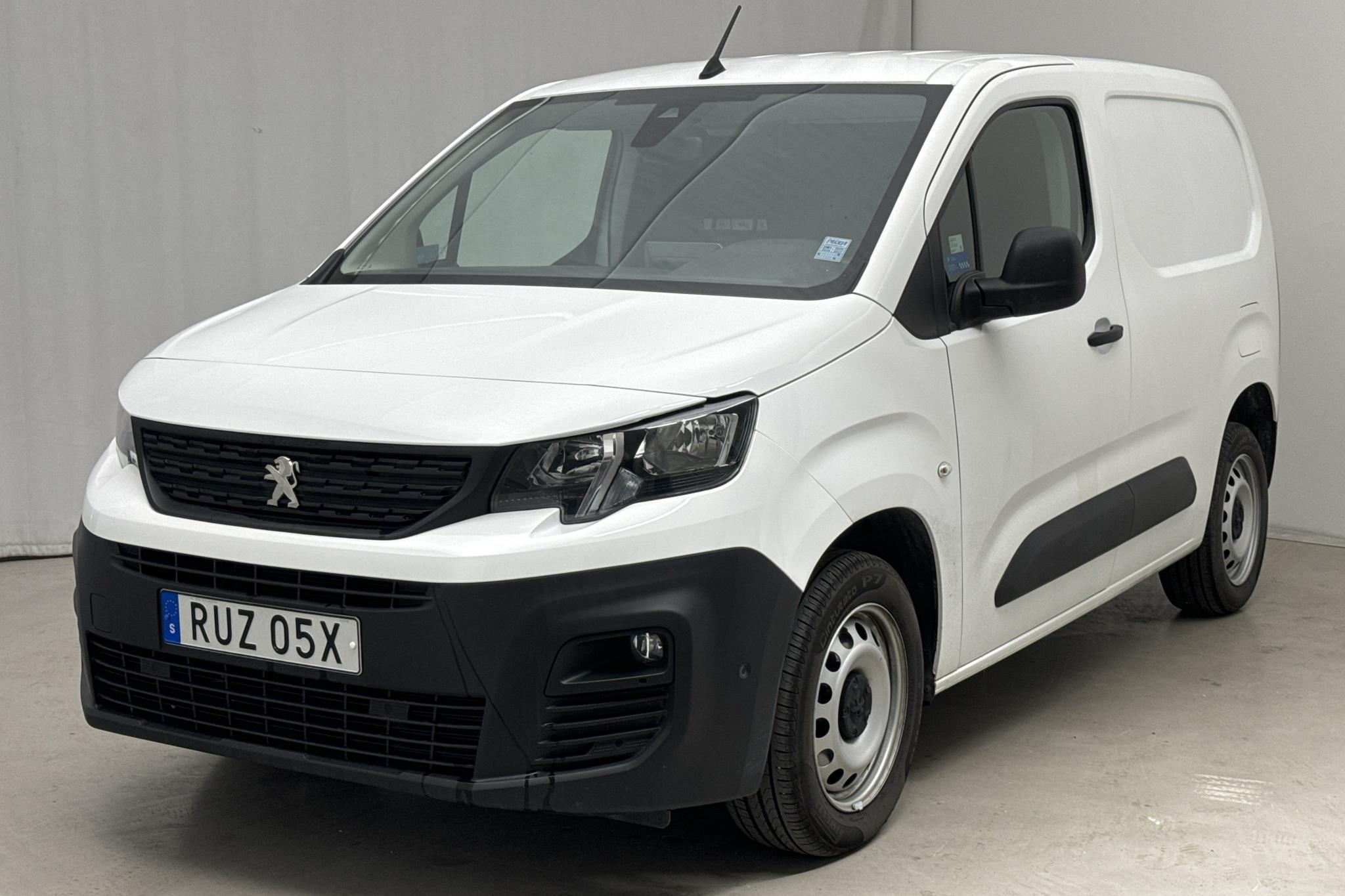 Peugeot Partner 1.5 HDI Skåp (130hk) - 52 130 km - Automatyczna - biały - 2020