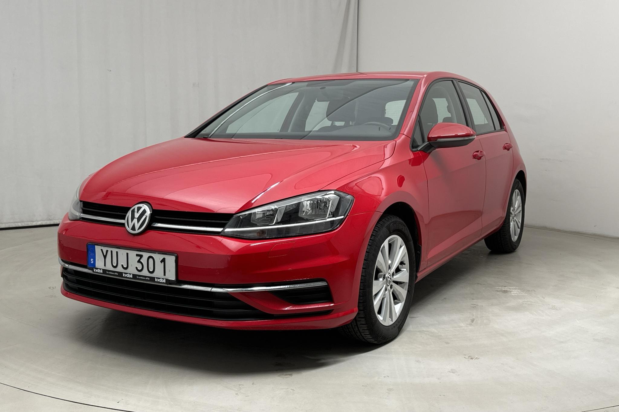 VW Golf VII 1.0 TSI 5dr (110hk) - 43 290 km - Automatyczna - czerwony - 2018