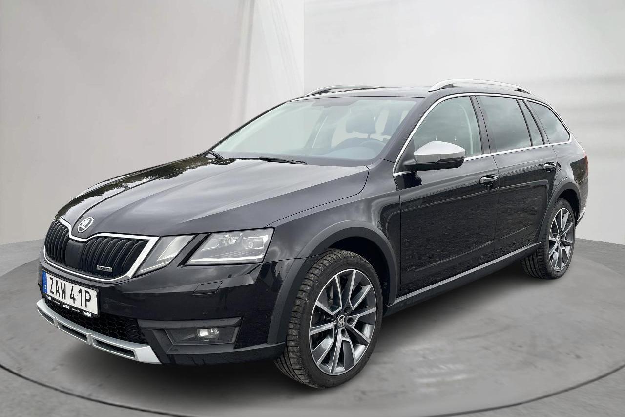 Skoda Octavia Scout II 2.0 TDI 4X4 (184hk) - 161 310 km - Automaattinen - musta - 2020