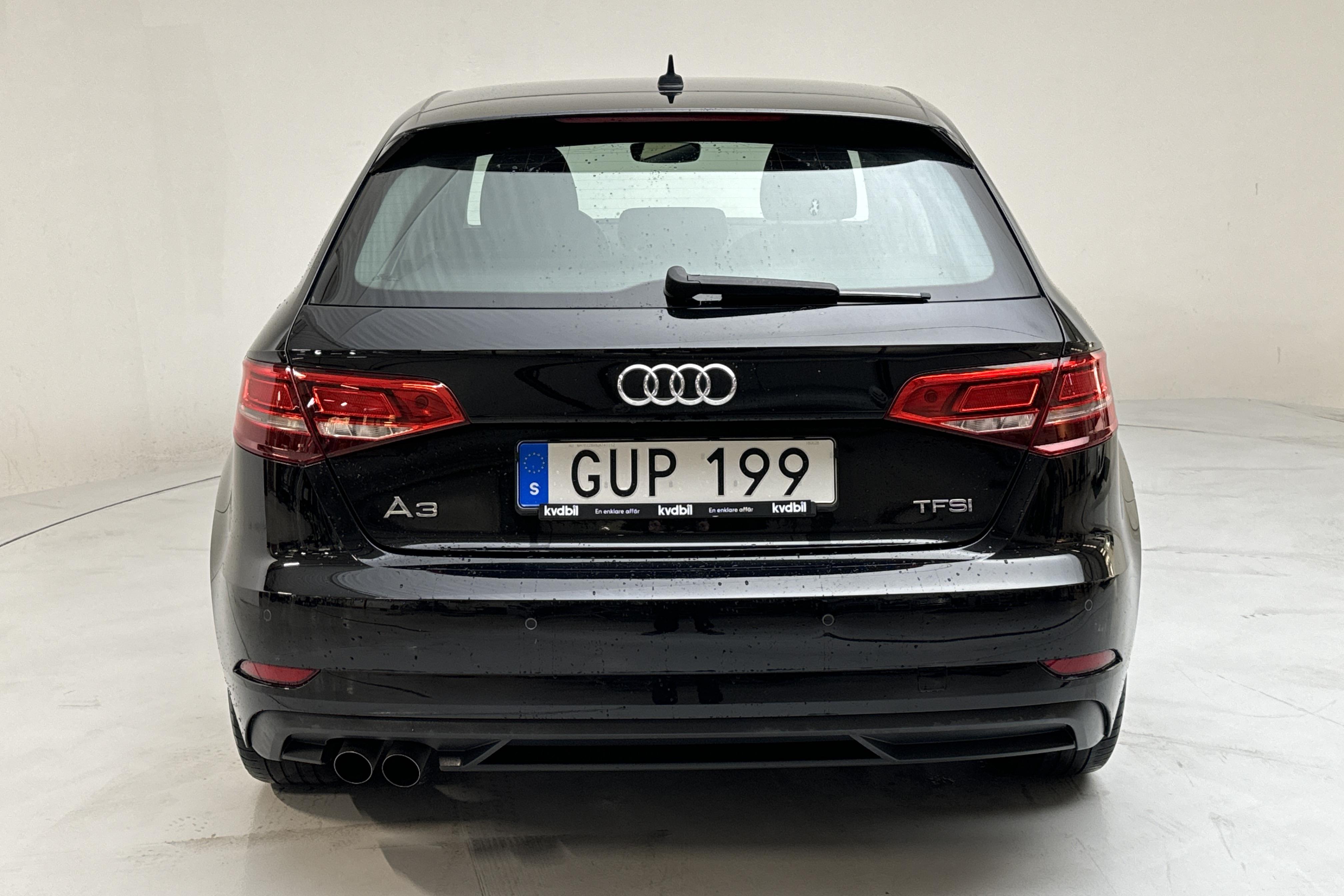 Audi A3 1.5 TFSI Sportback (150hk) - 100 230 km - Automatyczna - czarny - 2018