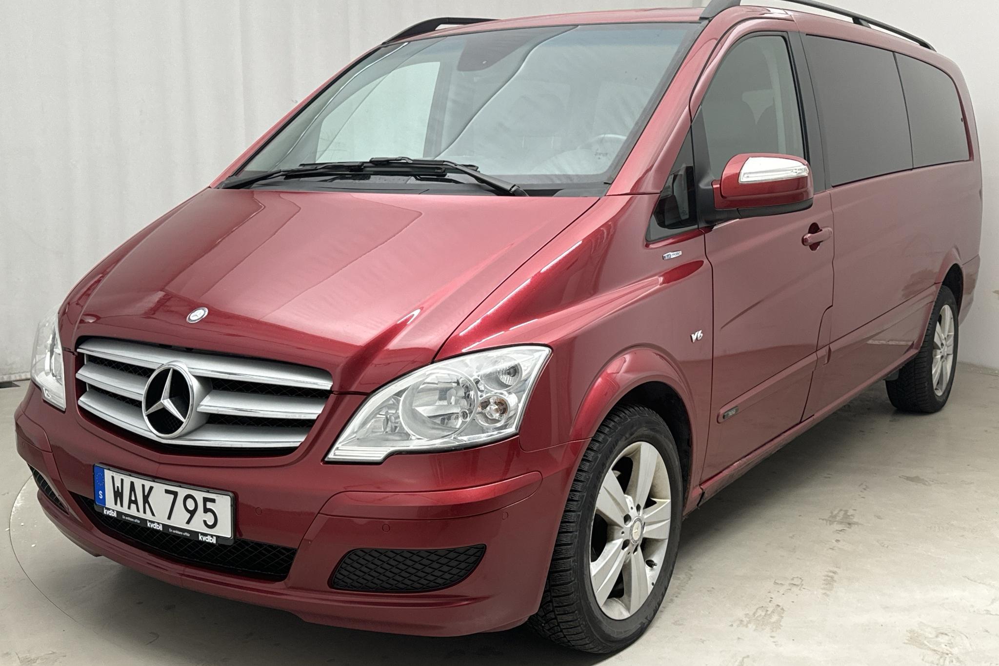 Mercedes Viano 3.0 CDI (224hk) - 204 190 km - Automaattinen - Dark Red - 2011