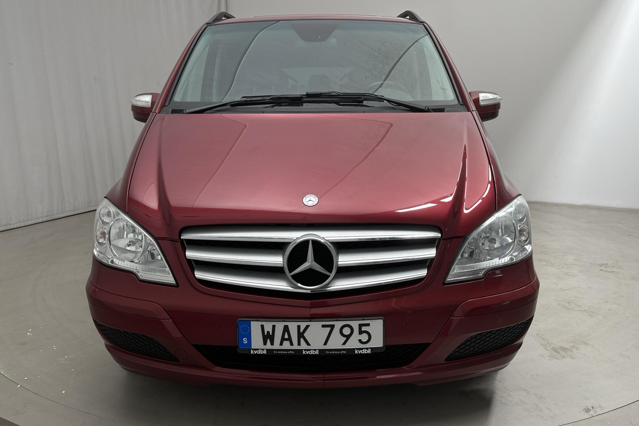 Mercedes Viano 3.0 CDI (224hk) - 204 190 km - Automatic - Dark Red - 2011