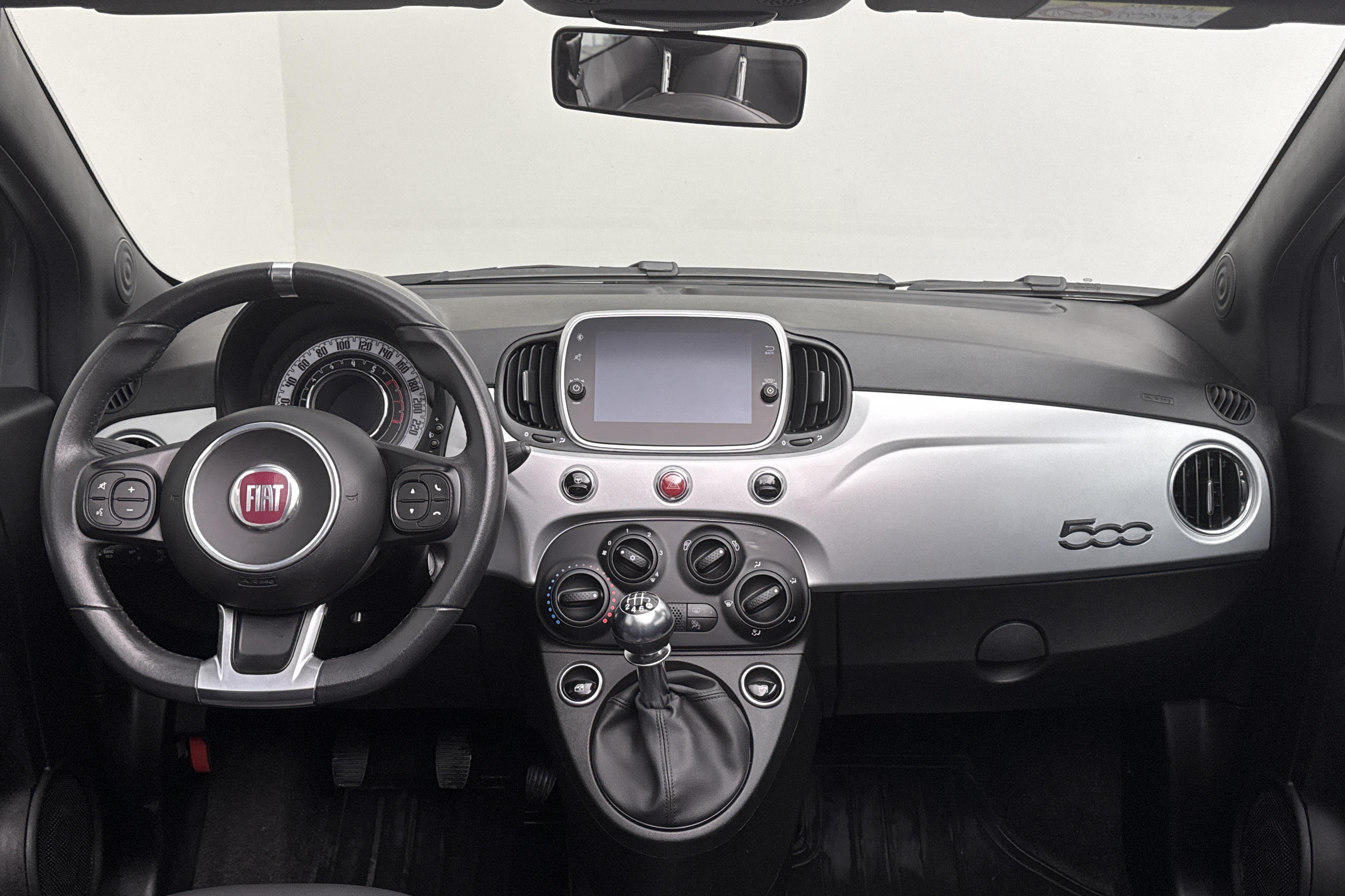 Fiat 500 Hybrid Cab (70hk) - 45 890 km - Manuaalinen - harmaa - 2021