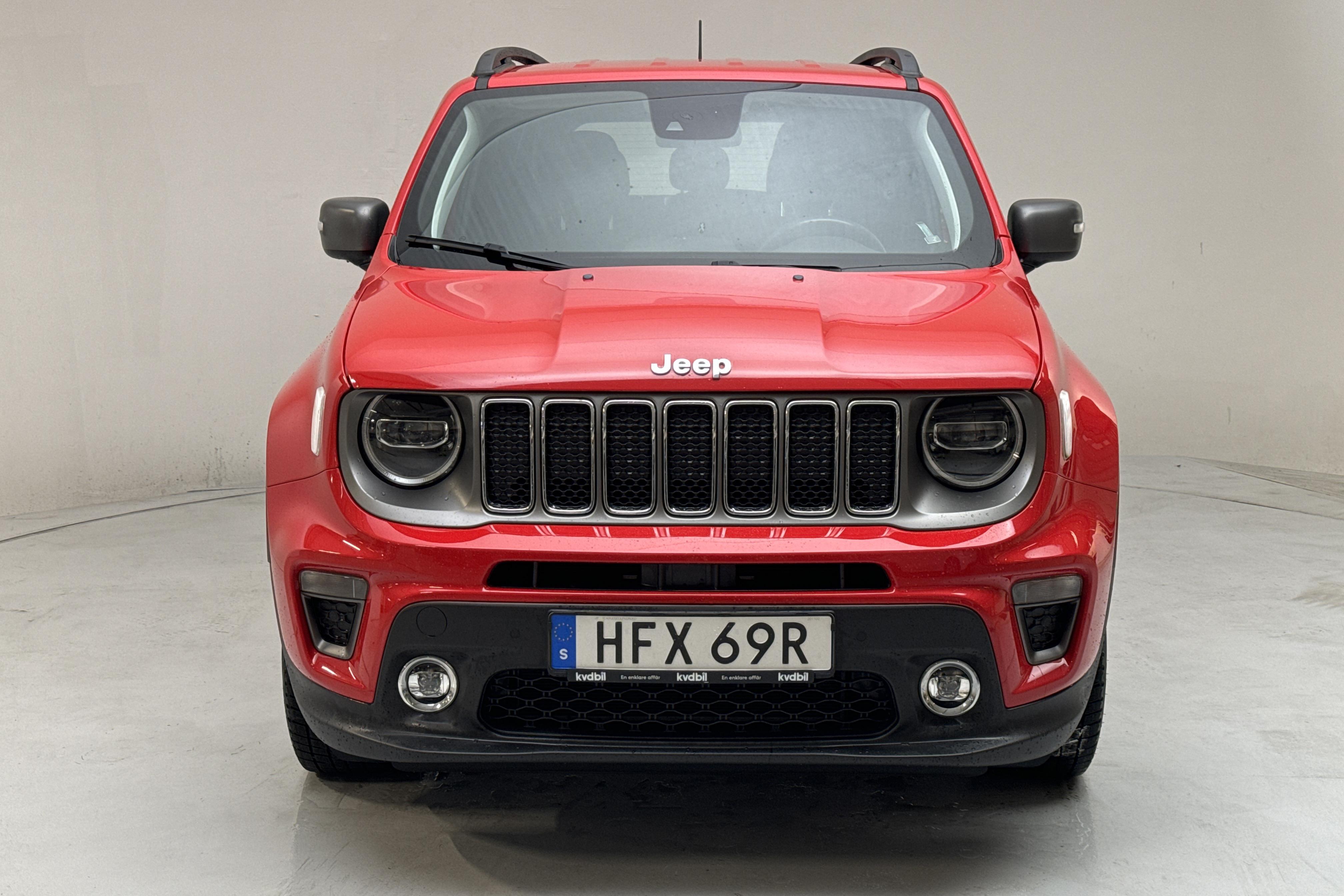 Jeep Renegade 1.3 PHEV 4WD (190hk) - 7 016 mil - Automat - röd - 2020