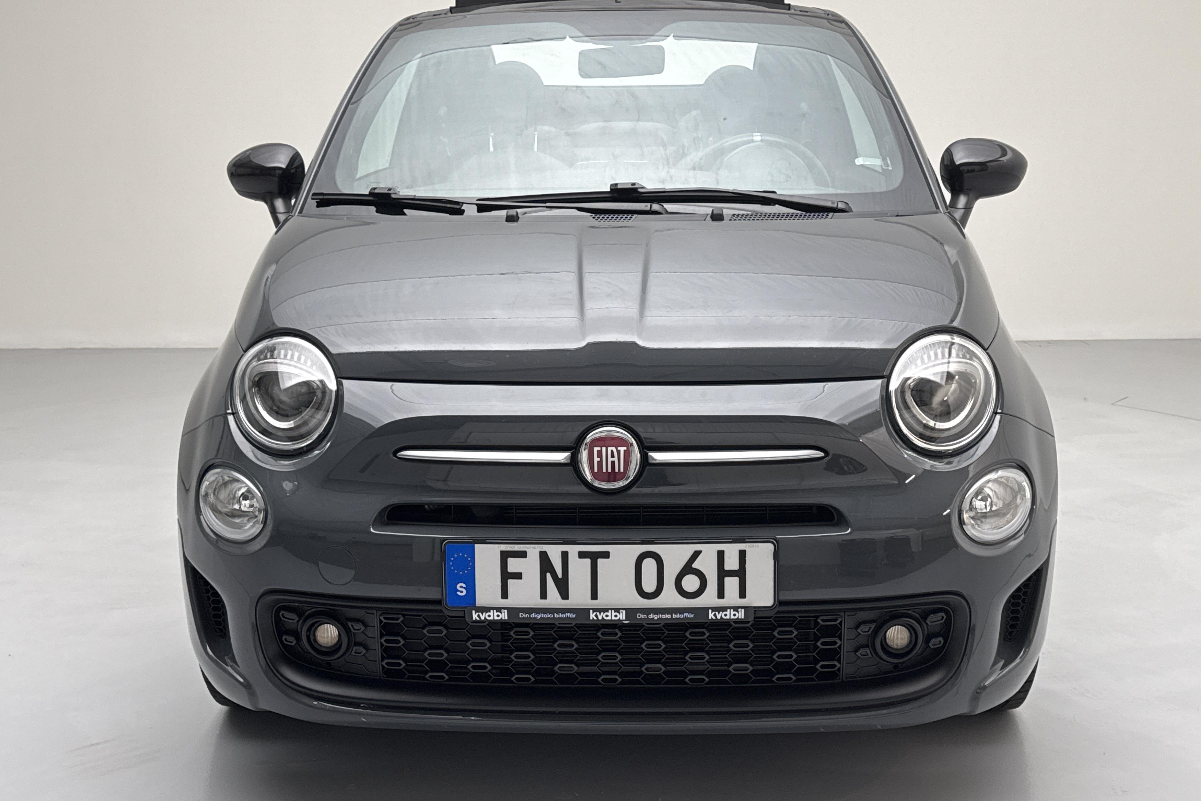 Fiat 500 Hybrid Cab (70hk) - 30 570 km - Manual - gray - 2021