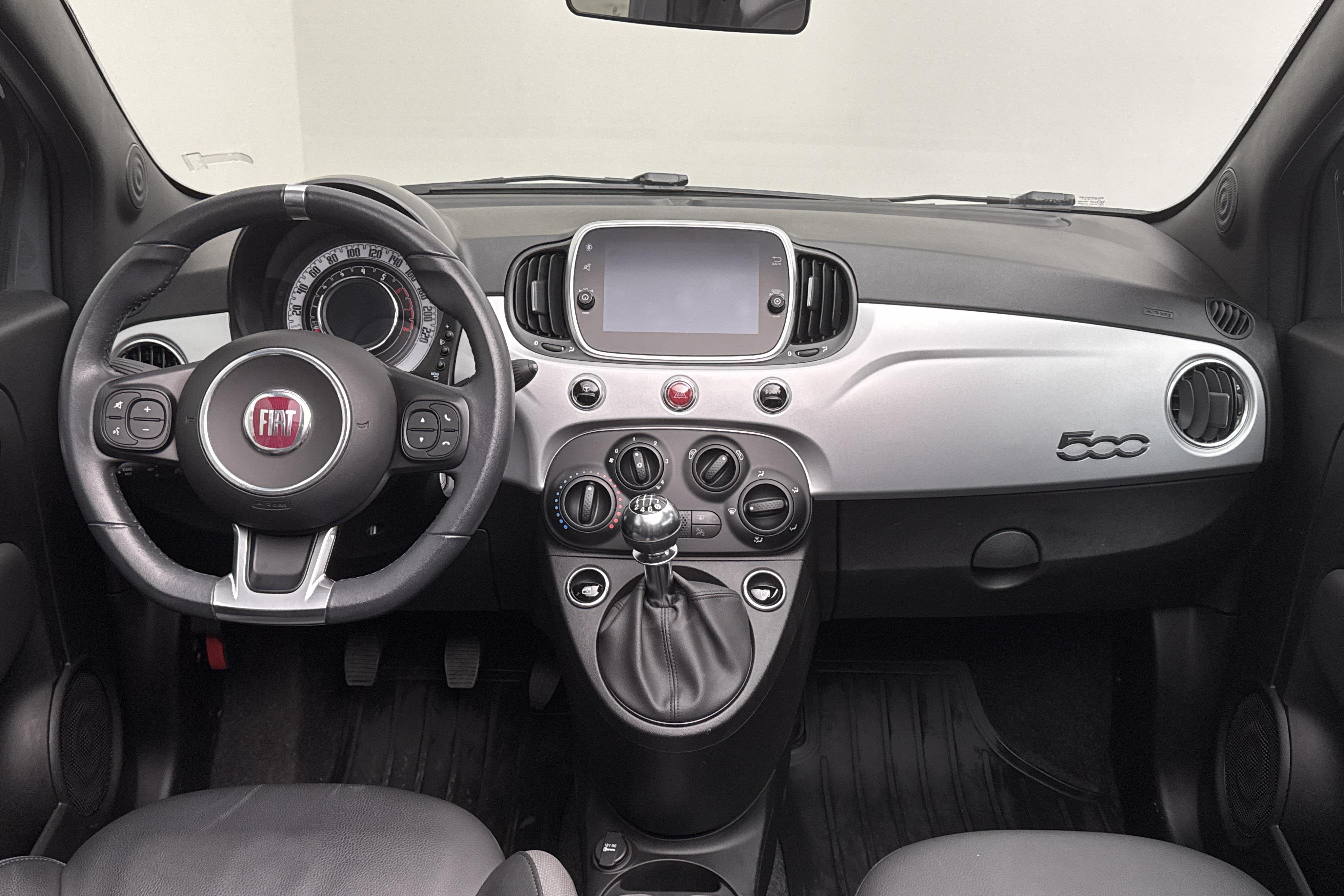 Fiat 500 Hybrid Cab (70hk) - 30 570 km - Manual - gray - 2021