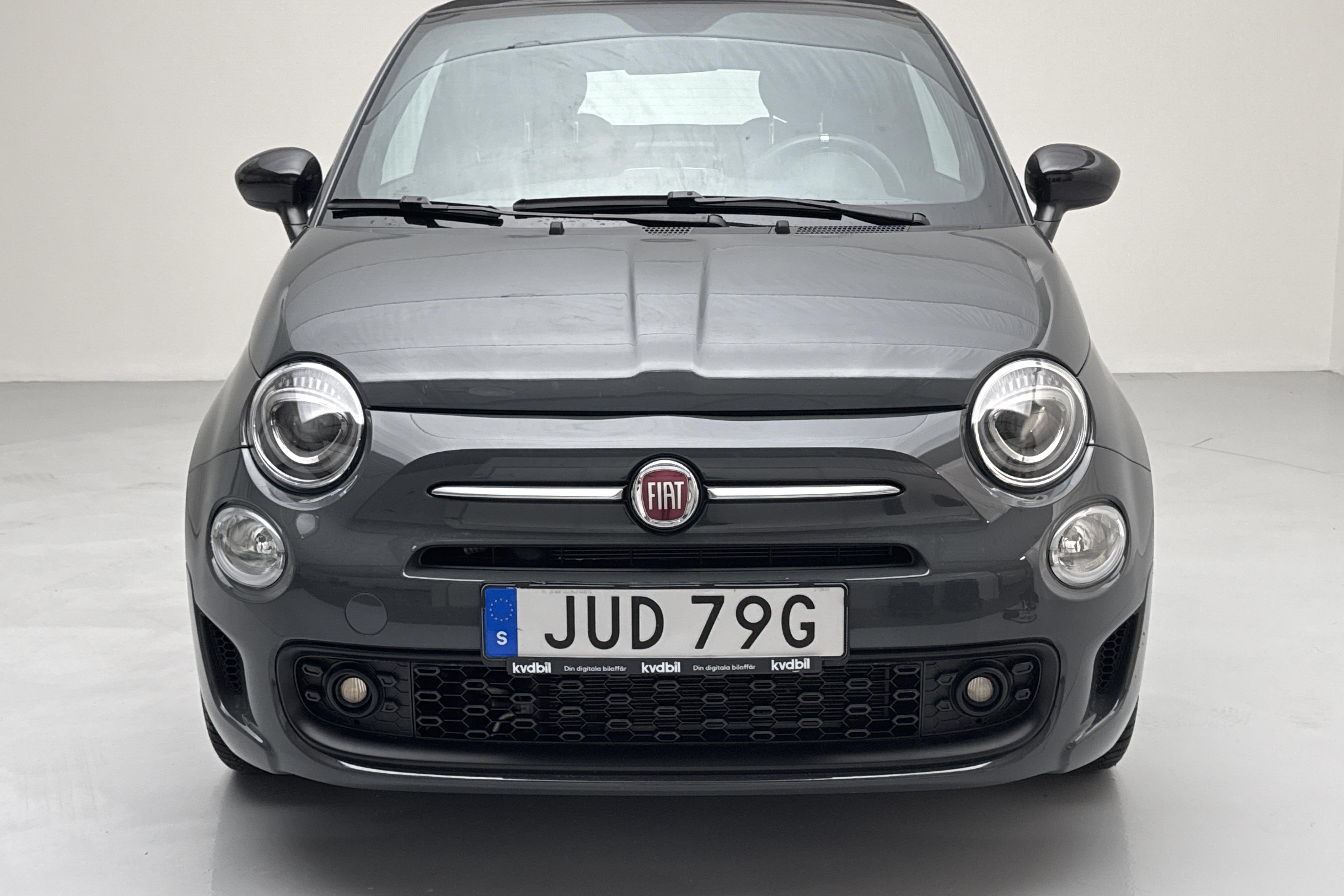 Fiat 500 Hybrid Cab (70hk) - 1 553 mil - Manuell - grå - 2021